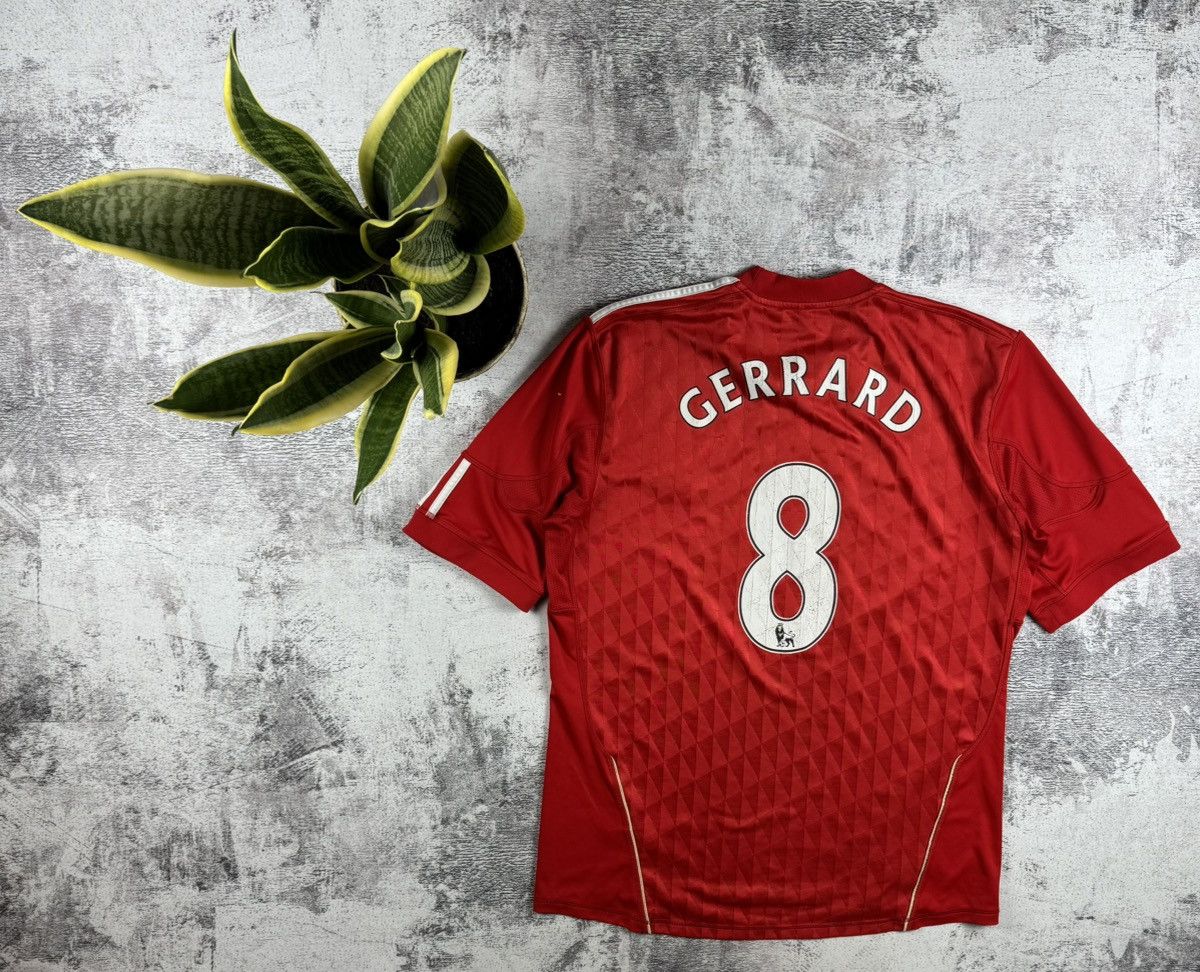 Adidas LIVERPOOL VINTAGE Red 2020/2012 Gerrard Adidas Soccer Football Shirt Jersey Kit Size US L / EU 52-54 / 3 - 1 Thumbnail