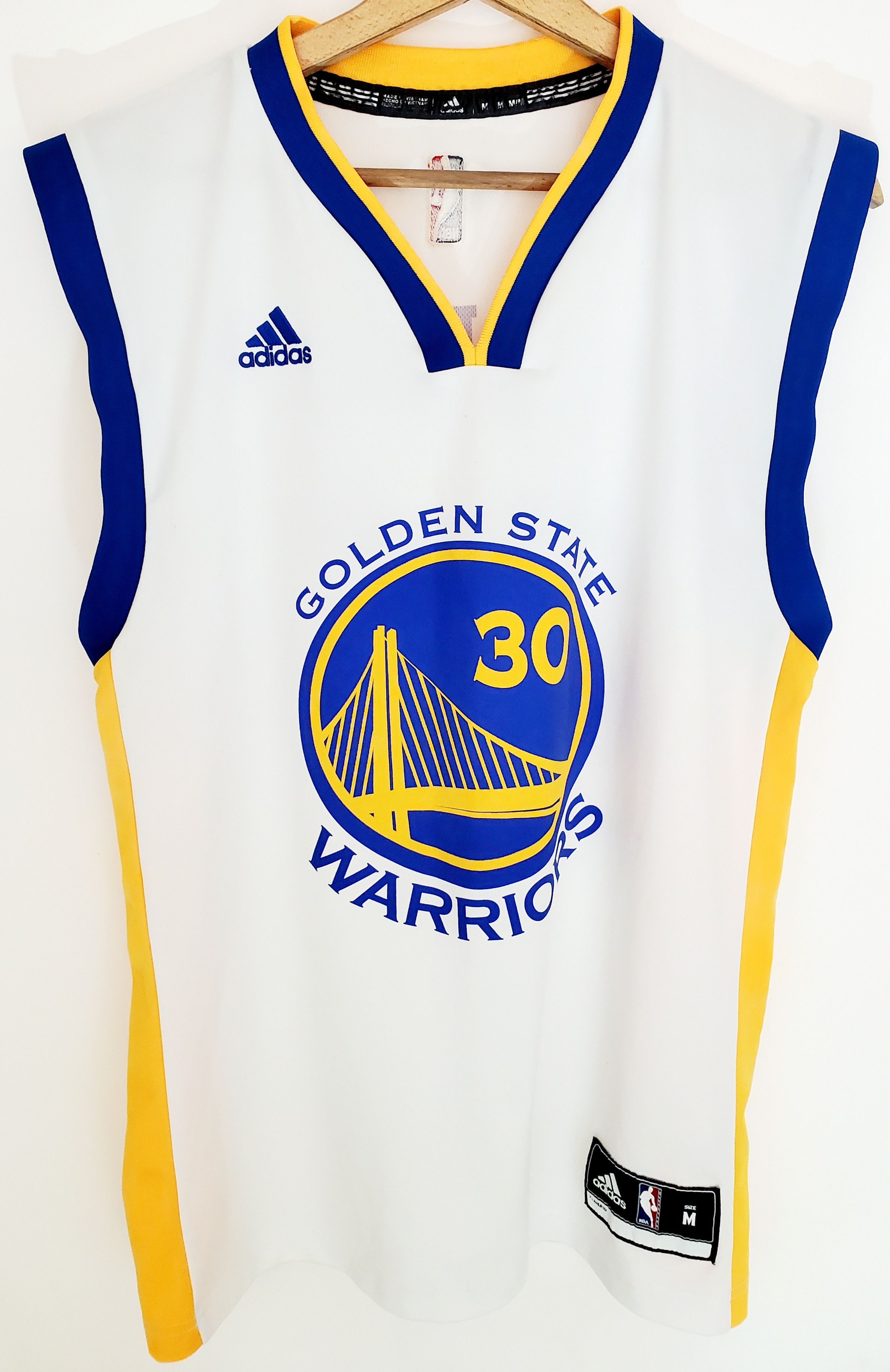 Adidas Stephen Curry Golden State Warriors NBA Adidas jersey M Size US M / EU 48-50 / 2 - 1 Thumbnail