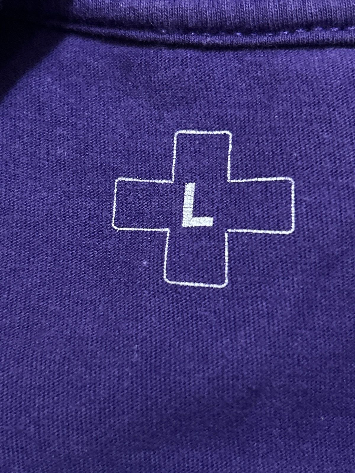 Places + Faces Places + Faces Reflective Double Side logo purple t-shirt Size US L / EU 52-54 / 3 - 7 Thumbnail
