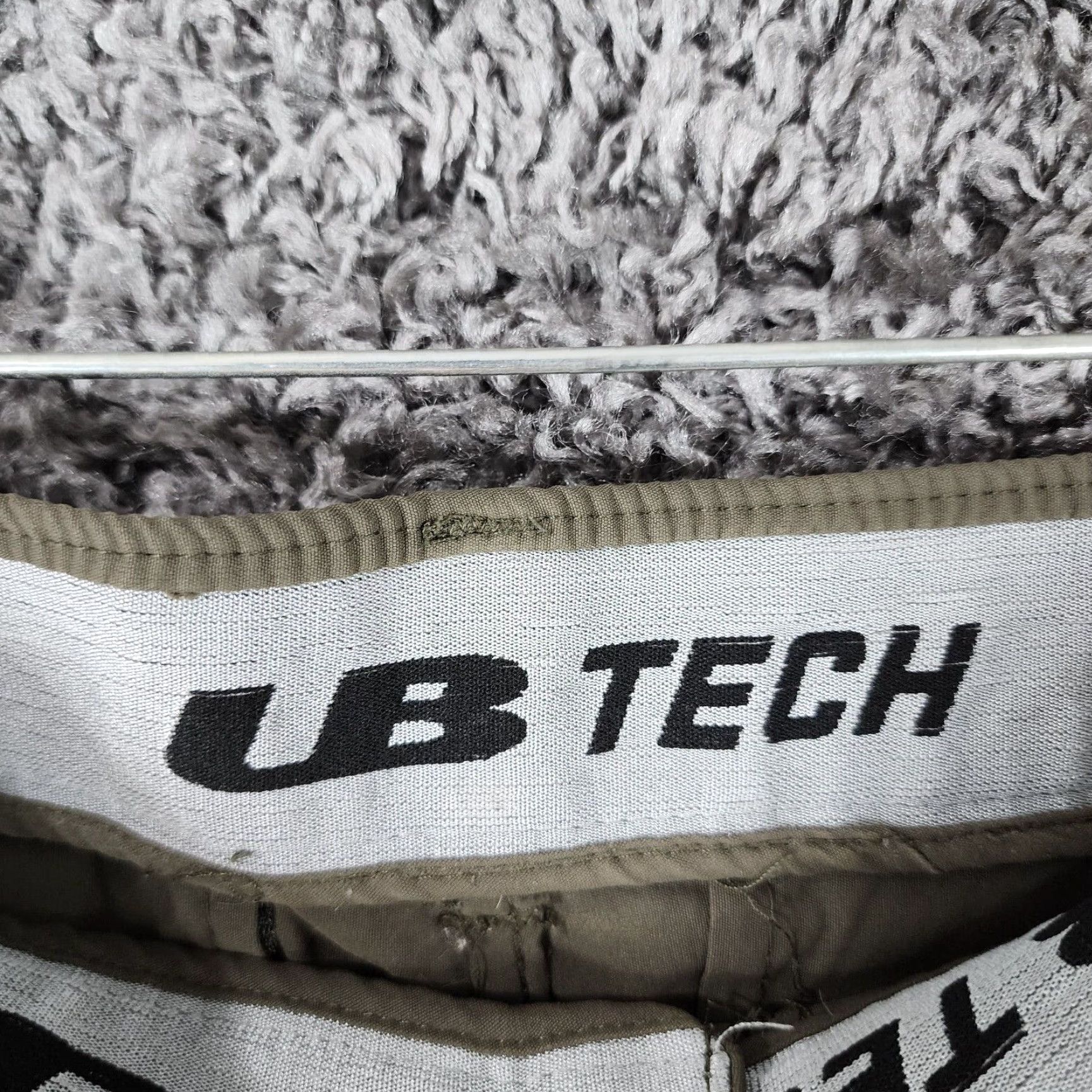 Vintage VINTAGE UB Tech Mens Pants Nylon Straight Leg Outdoor 36x31 Green Chino 90s Mens Size US 36 / EU 52 - 3 Thumbnail