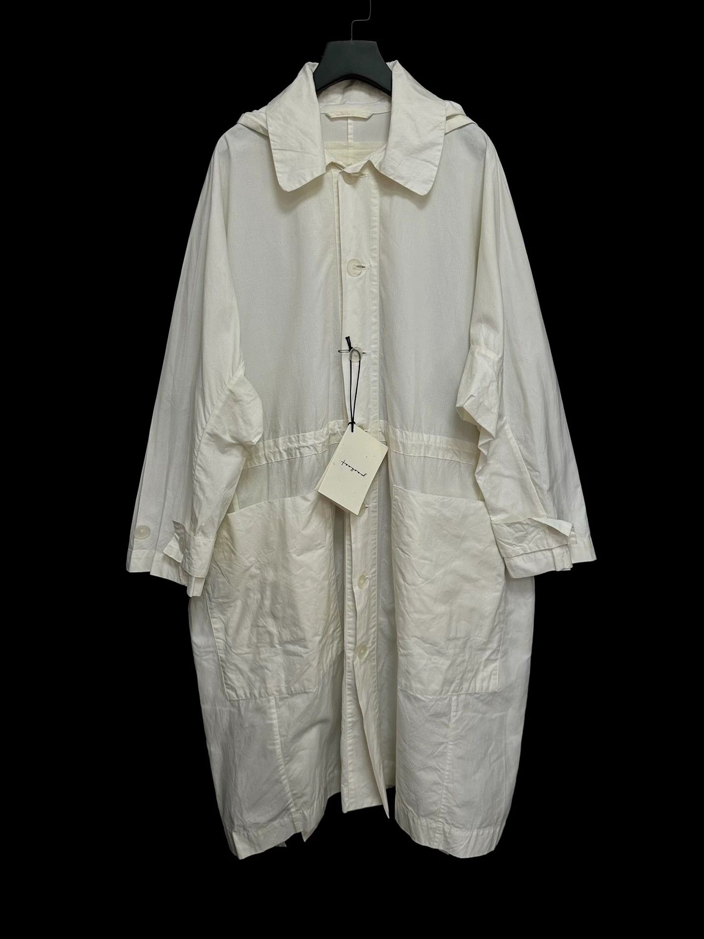 Toogood toogood the ploughman coat cream oversize cotton coat XS Size US XS / EU 42 / 0 - 1 Thumbnail