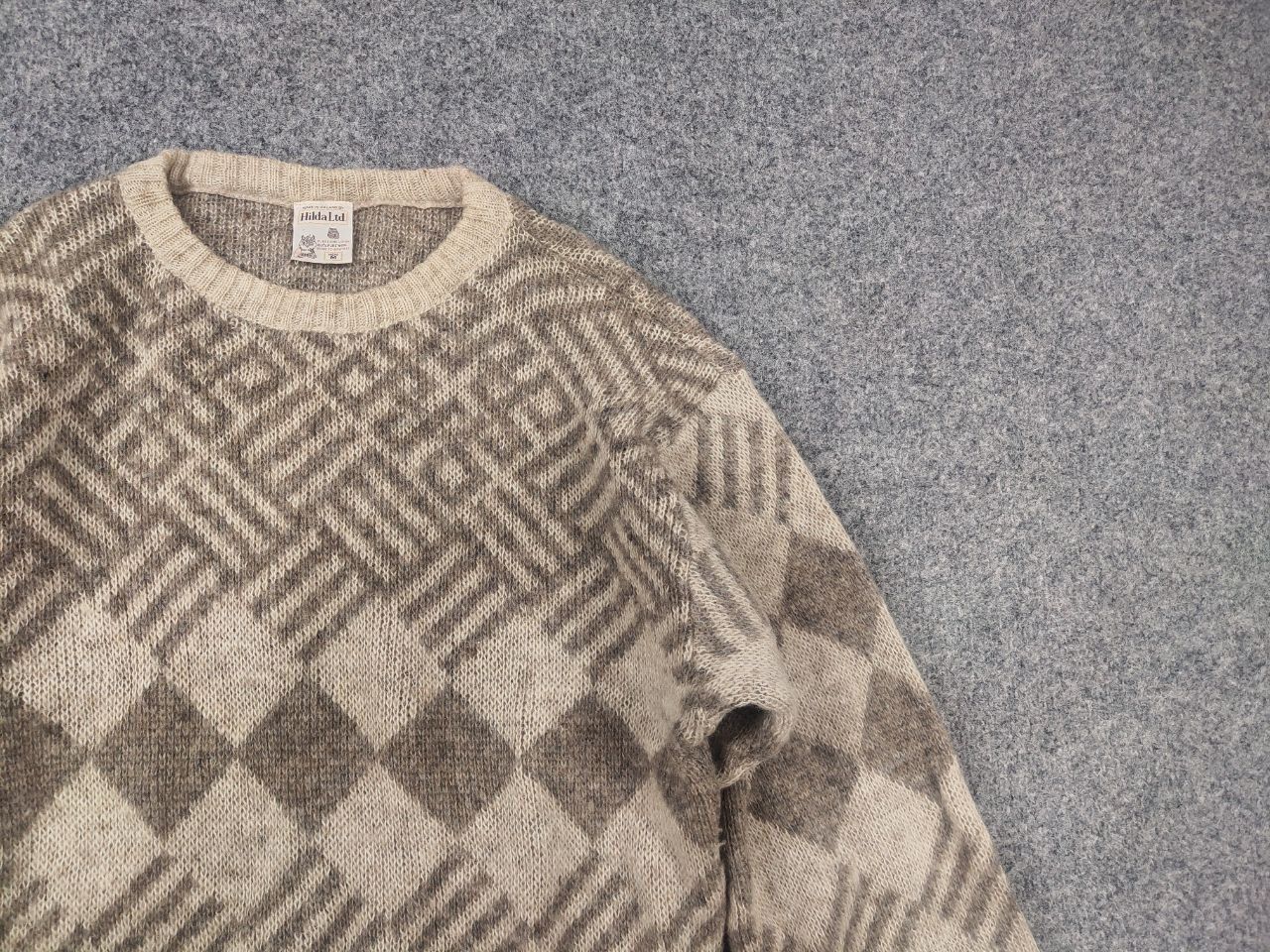 Dale Of Norway Vintage 80's Hilda Iceland hand Knit Pattern Wool Sweater Size US M / EU 48-50 / 2 - 3 Thumbnail