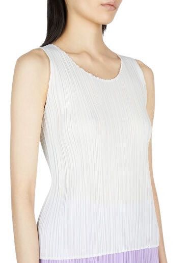 Pleats Please Issey Miyake Pleats Please Issey Miyake Pleated Tank Top Size L / US 10 / IT 46 - 4 Thumbnail