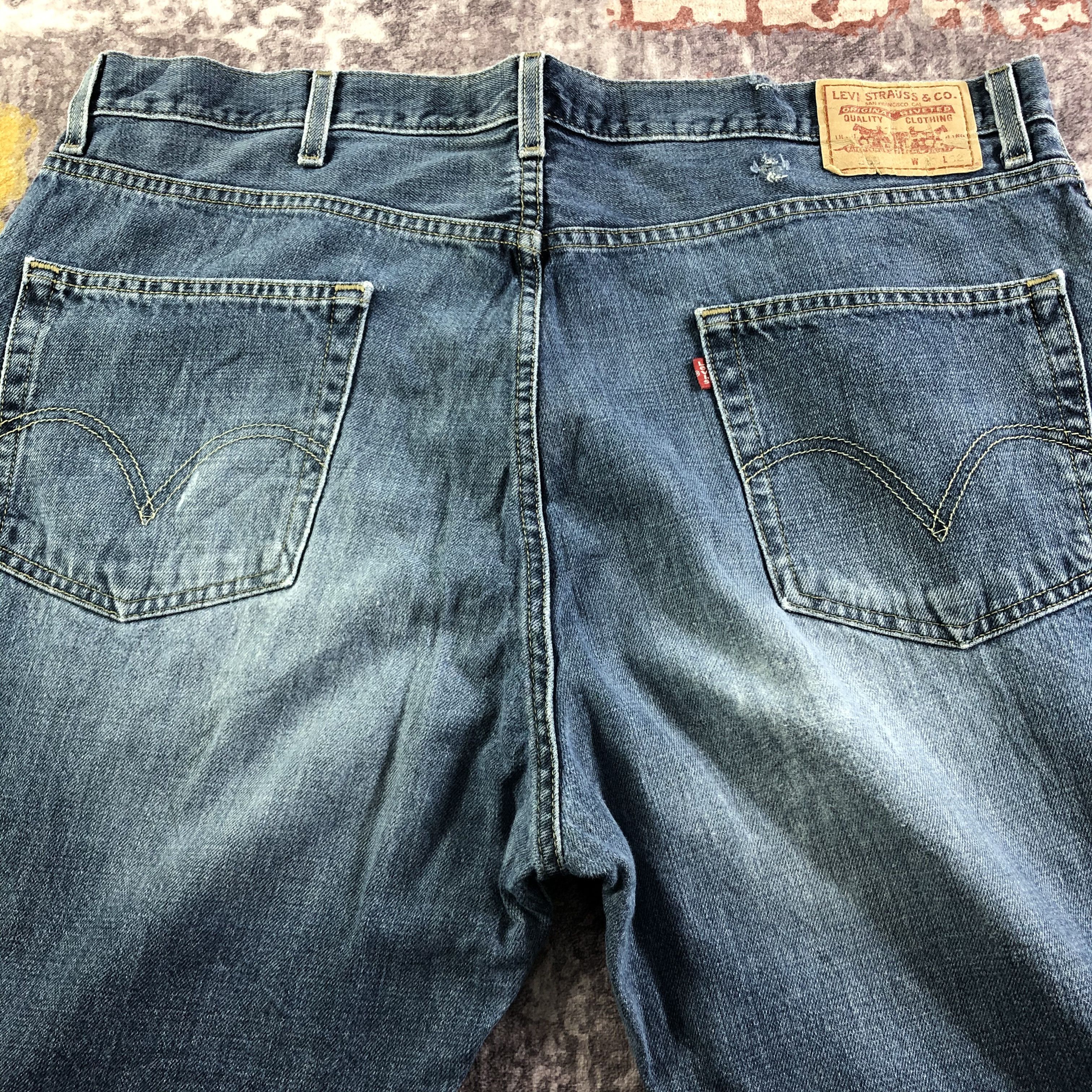 Levi's × Vintage Vintage Blue Wash Levis 569 Jeans-JM3451 Size US 42 / EU 58 - 5 Thumbnail