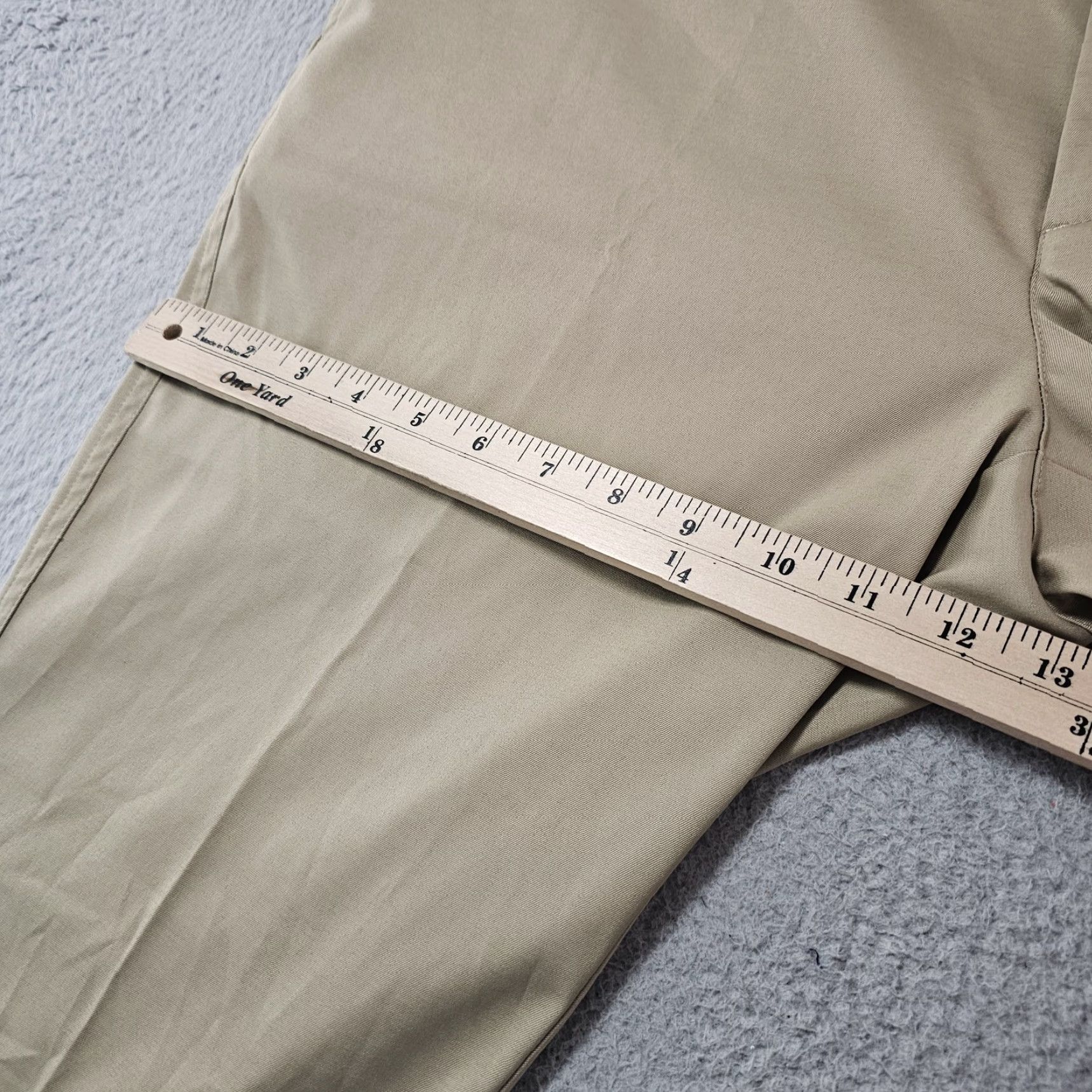 Nike Nike Golf Dri-Fit Pants Mens 36x30 Khaki Beige Performance Lightweight Stretch Moisture-Wicking Pockets Logo Casual Business Travel Workwear Pants Size US 36 / EU 52 - 5 Thumbnail