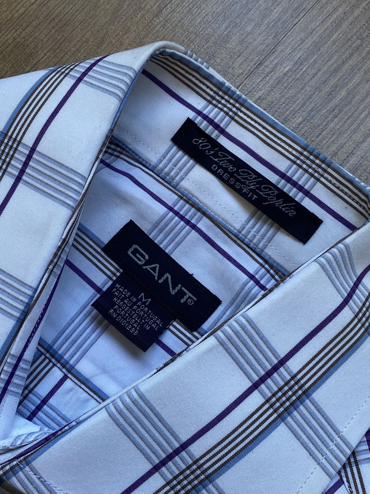 Gant Gant 80s Vintage Plaid Checked Poplin Shirt M Size US M / EU 48-50 / 2 - 4 Thumbnail