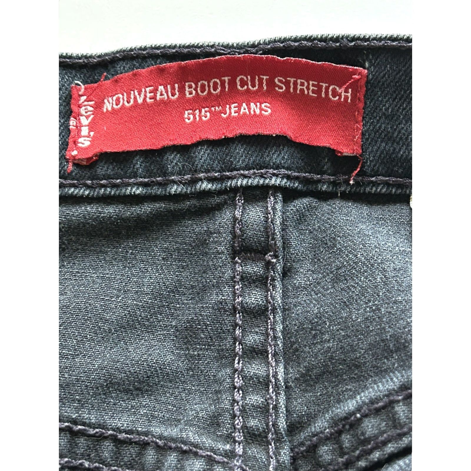 Levi's Levis 515 Womens Nouveau Blue Boot Cut Mid Rise Jeans sz 14 M Size 36" / US 14 / IT 50 - 6 Thumbnail