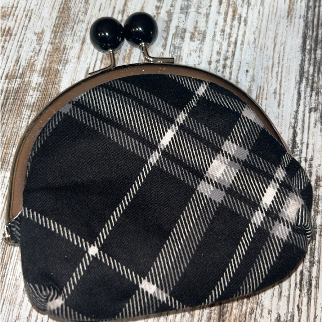Other Thirty-One small plaid fabric coin purse w a kiss-lock clasp Size ONE SIZE - 2 Thumbnail