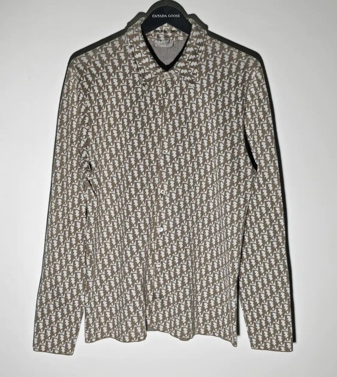 Dior × Hedi Slimane Dior Homme 2004 Black/Grey Cardigan | Grailed