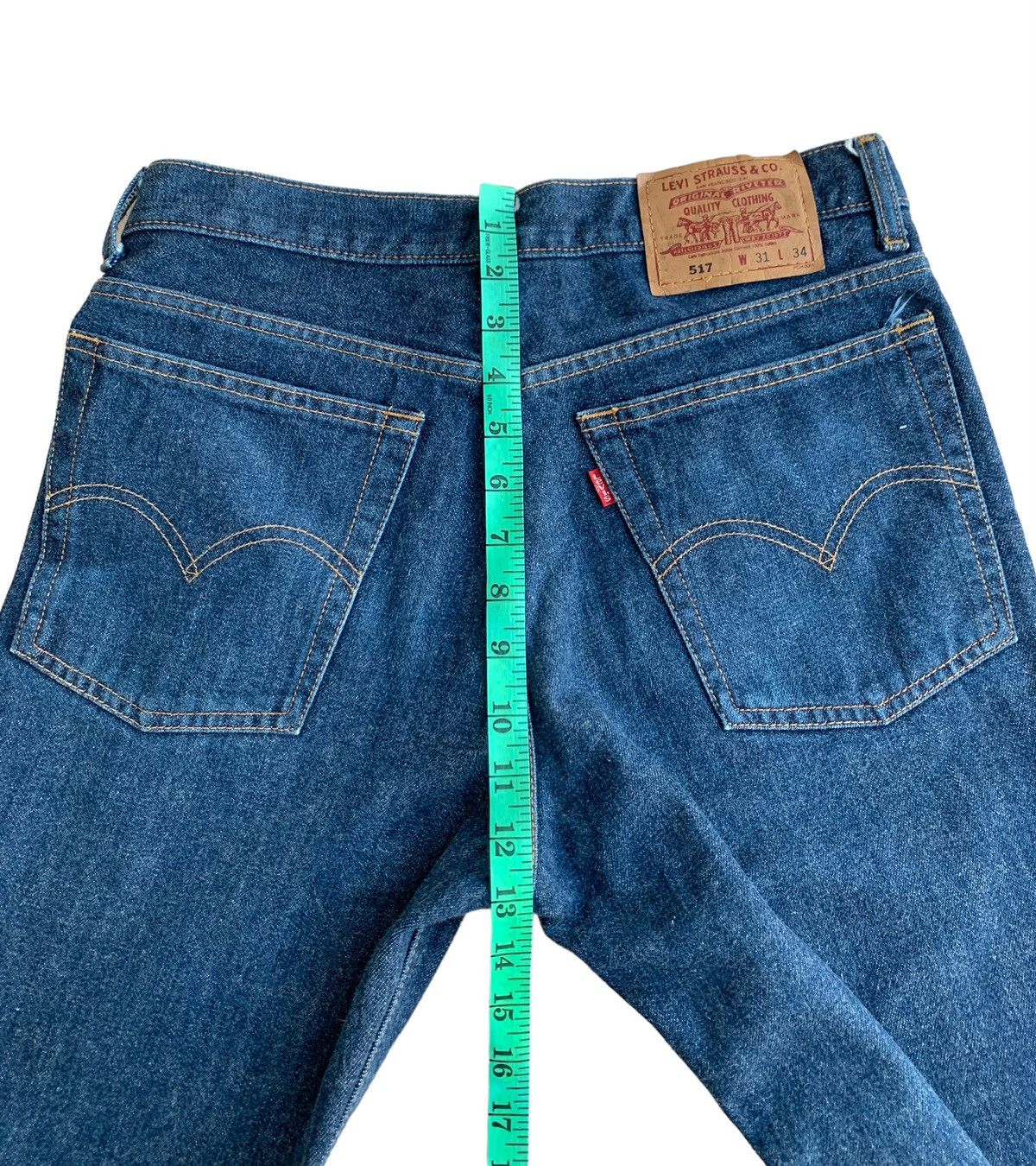 Levi's Vintage Levis 517 Flare Jeans Size US 30 / EU 46 - 20 Thumbnail