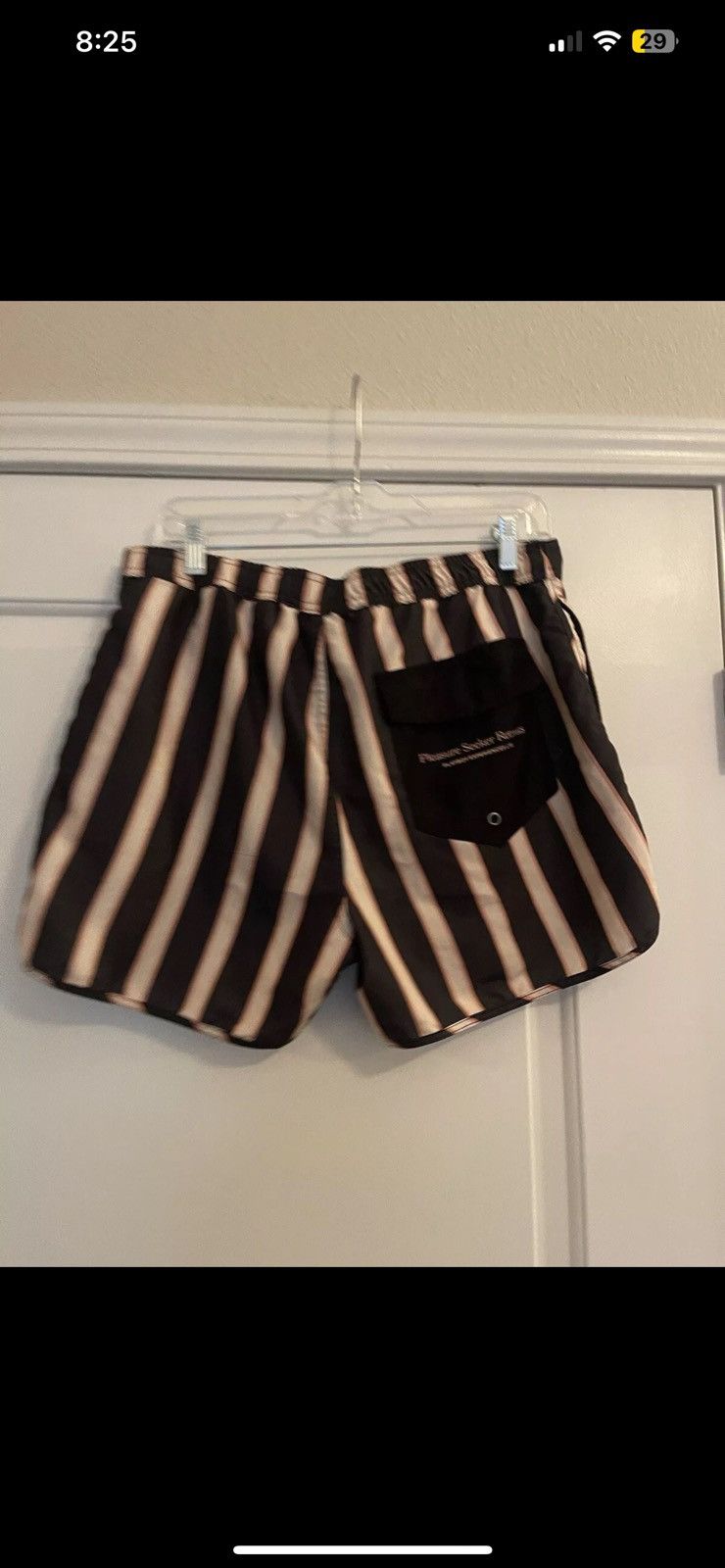 Playboy Playboy By PacSun M Striped Drawstring Shorts Size US 30 / EU 46 - 5 Thumbnail