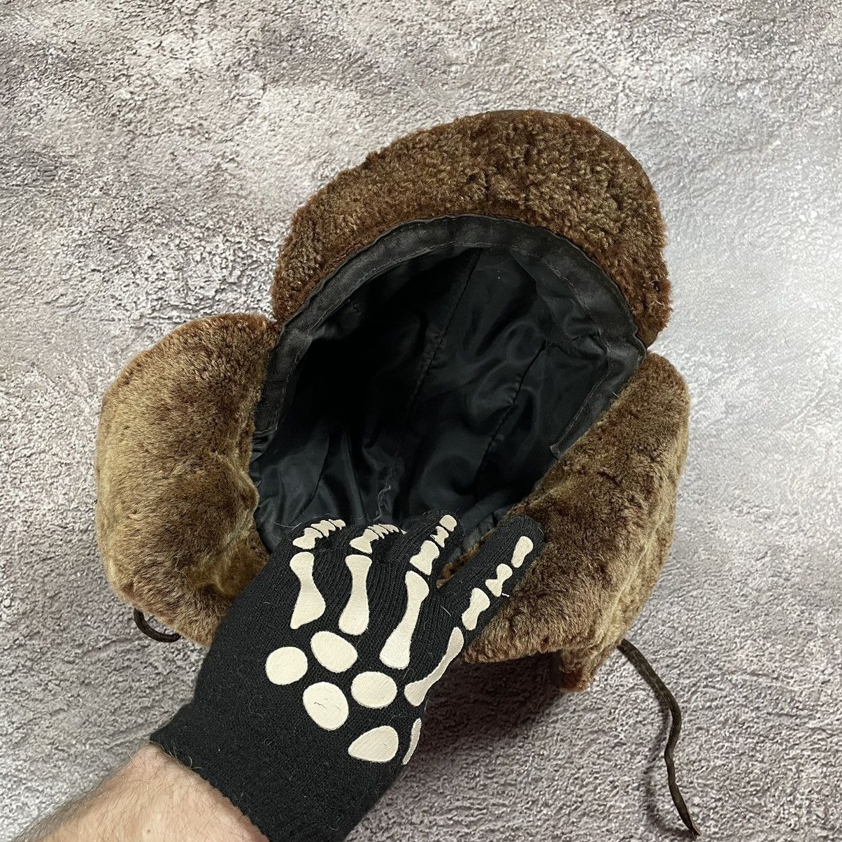 Vintage Vintage 90s Alt Beanie Mohair Ushanka Faux American VTg Size ONE SIZE - 4 Thumbnail