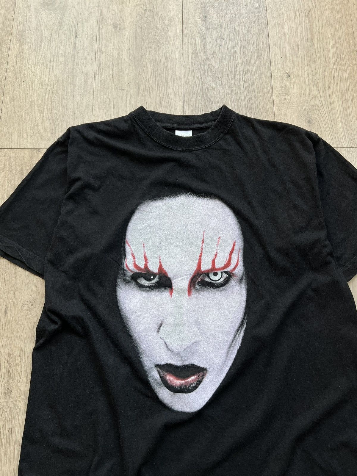 Band Tees Marilyn Manson Band T-Shirt Size US XL / EU 56 / 4 - 3 Thumbnail