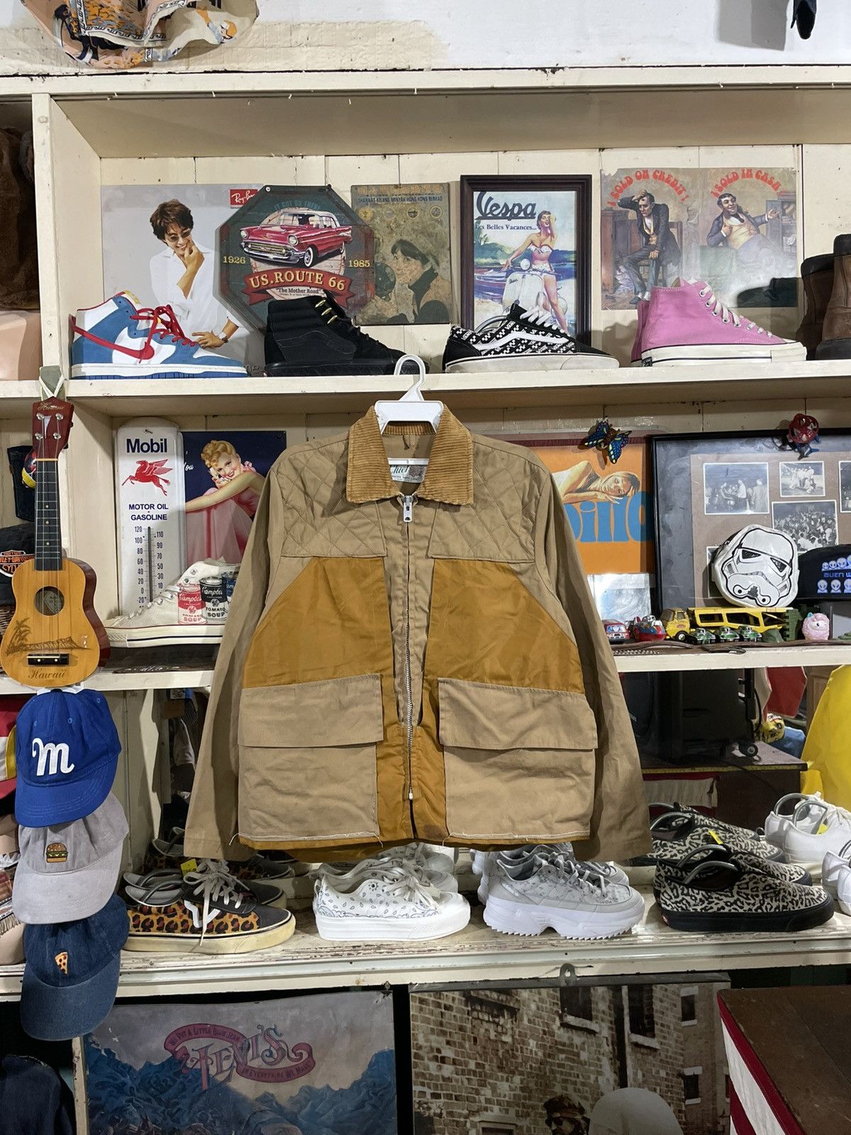 Vintage vintage 70s Chief Utility hunting jacket Size US L / EU 52-54 / 3 - 1 Thumbnail