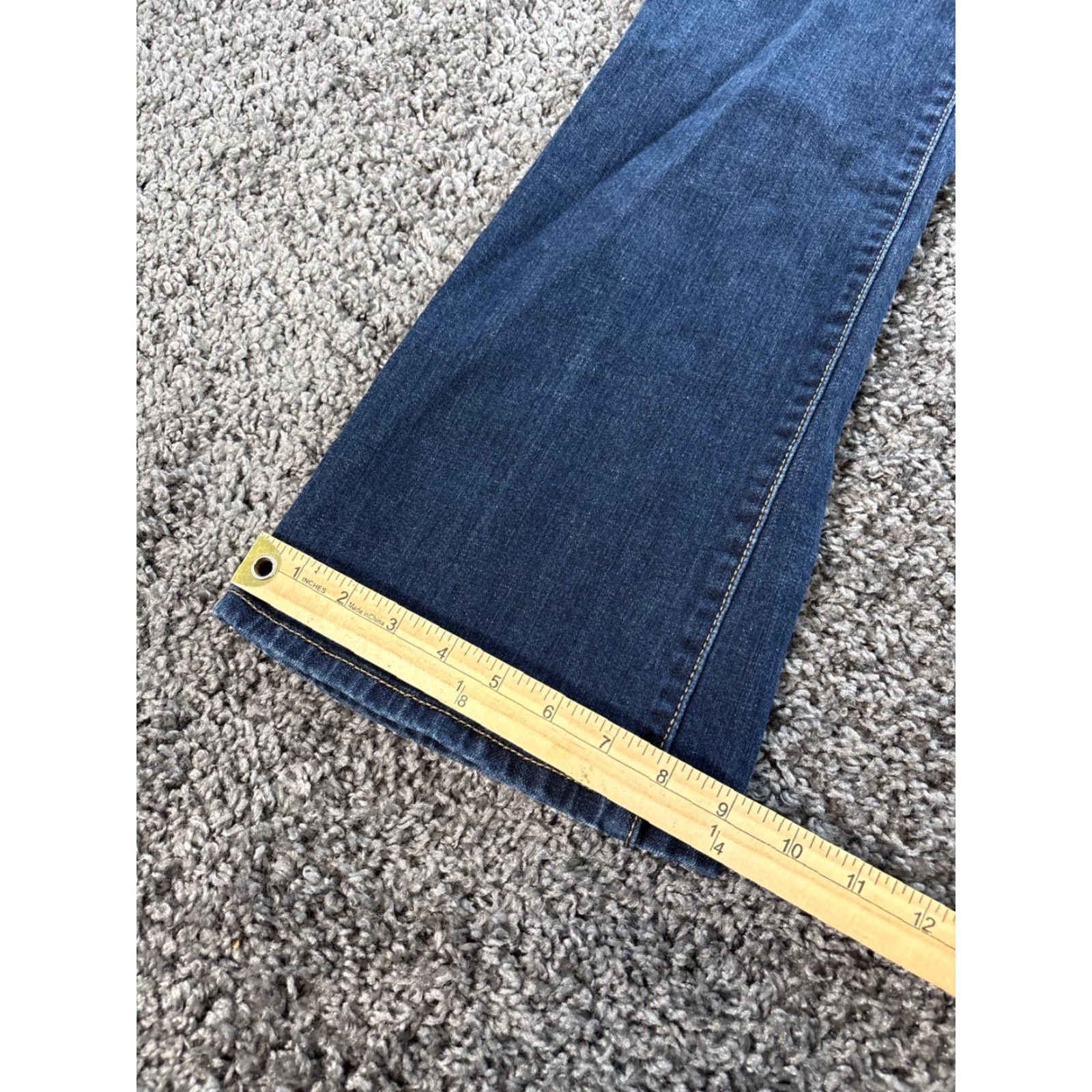 Levi's VINTAGE Levi's 515 Jeans Women 12 Bootcut Dark Wash Blue 90s Hipster Classic Denim Stretch Jeans Mens? Size 34" / US 12 / IT 48 - 3 Thumbnail