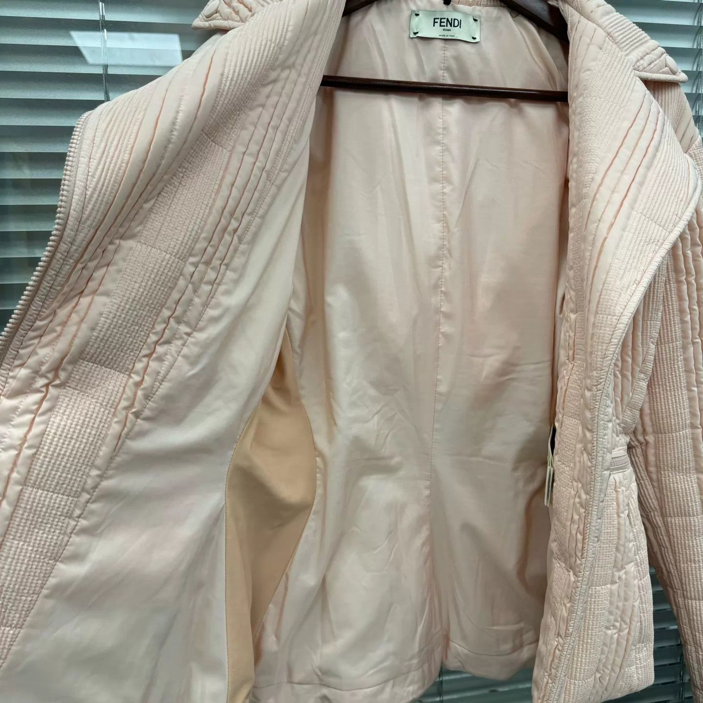 Fendi Fendi Women's Pink Padded Jacket Size 40 99 New Size S / US 4 / IT 40 - 3 Thumbnail