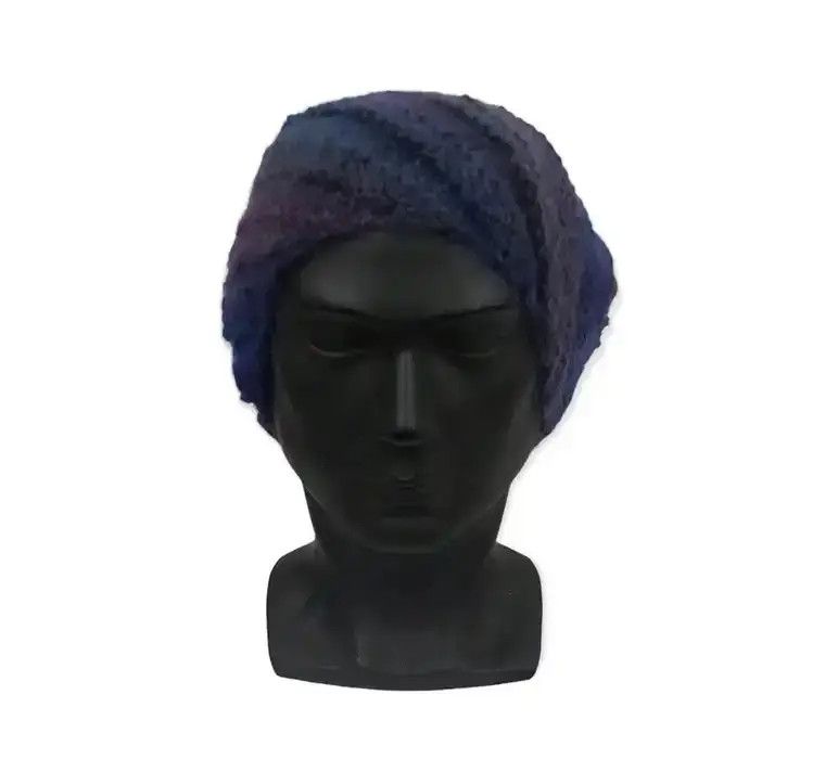 Japanese Brand × Vintage Japanese Brand Knit Multicolour Beanie Hat Size ONE SIZE - 2 Thumbnail