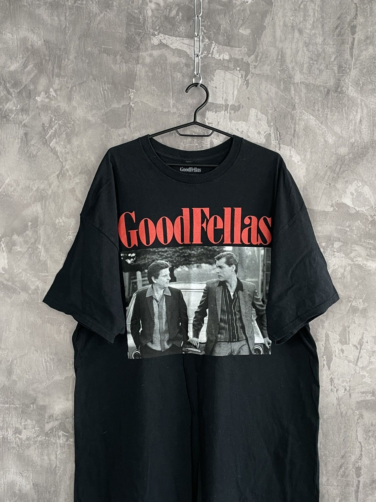 Vintage Vintage Goodfellas Rare Big Logo T Shirt Size US L / EU 52-54 / 3 - 2 Thumbnail