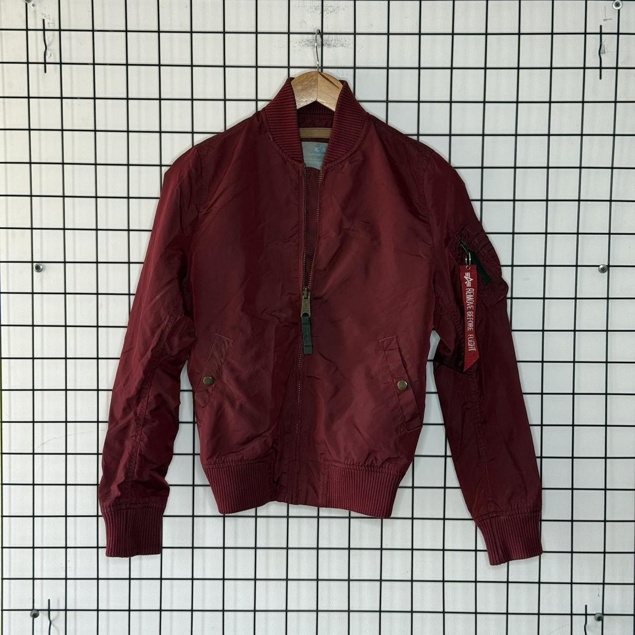 Alpha Industries Alpha Industries Jacket Burgandy Size US S / EU 44-46 / 1 - 1 Thumbnail