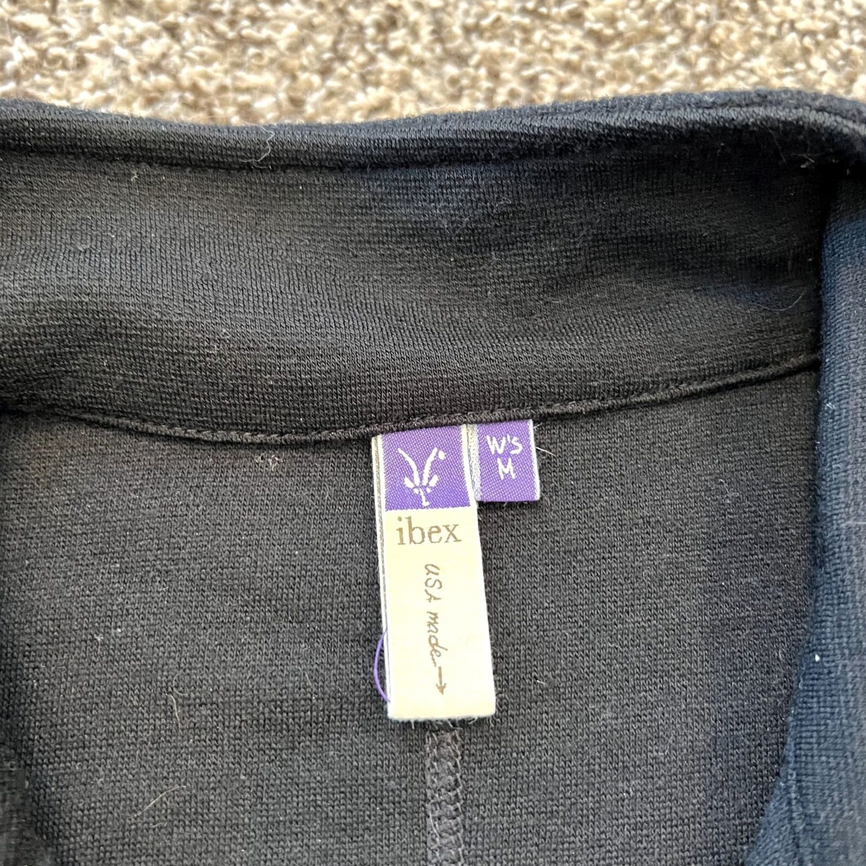 Vintage Ibex Vest Womens Carrie Full Zip Mockneck Wool Pullover Black Size Medium Size M / US 6-8 / IT 42-44 - 6 Thumbnail