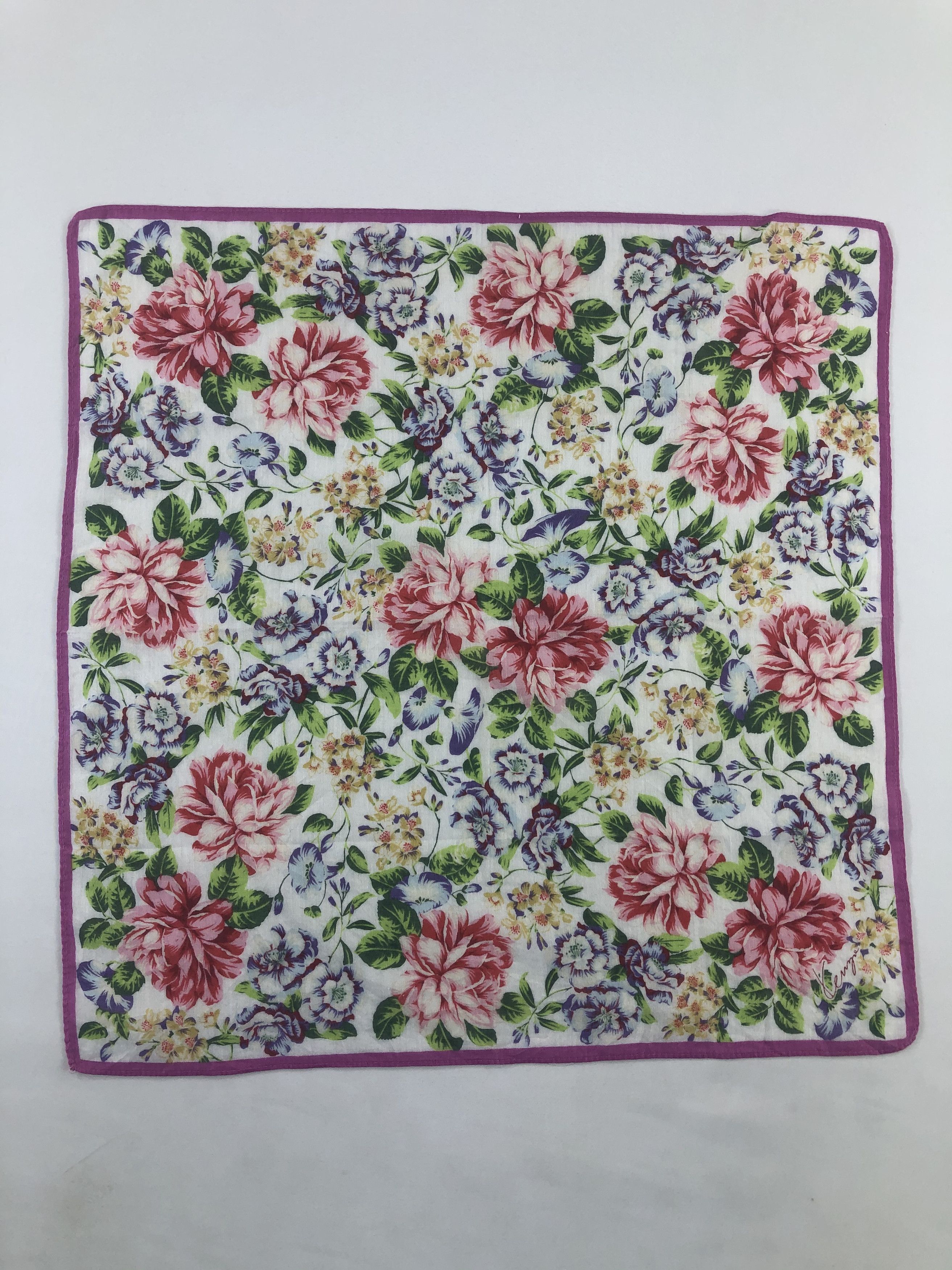 Kenzo × Vintage Kenzo Handkerchief / Bandana / Neckerchief Size ONE SIZE - 1 Thumbnail