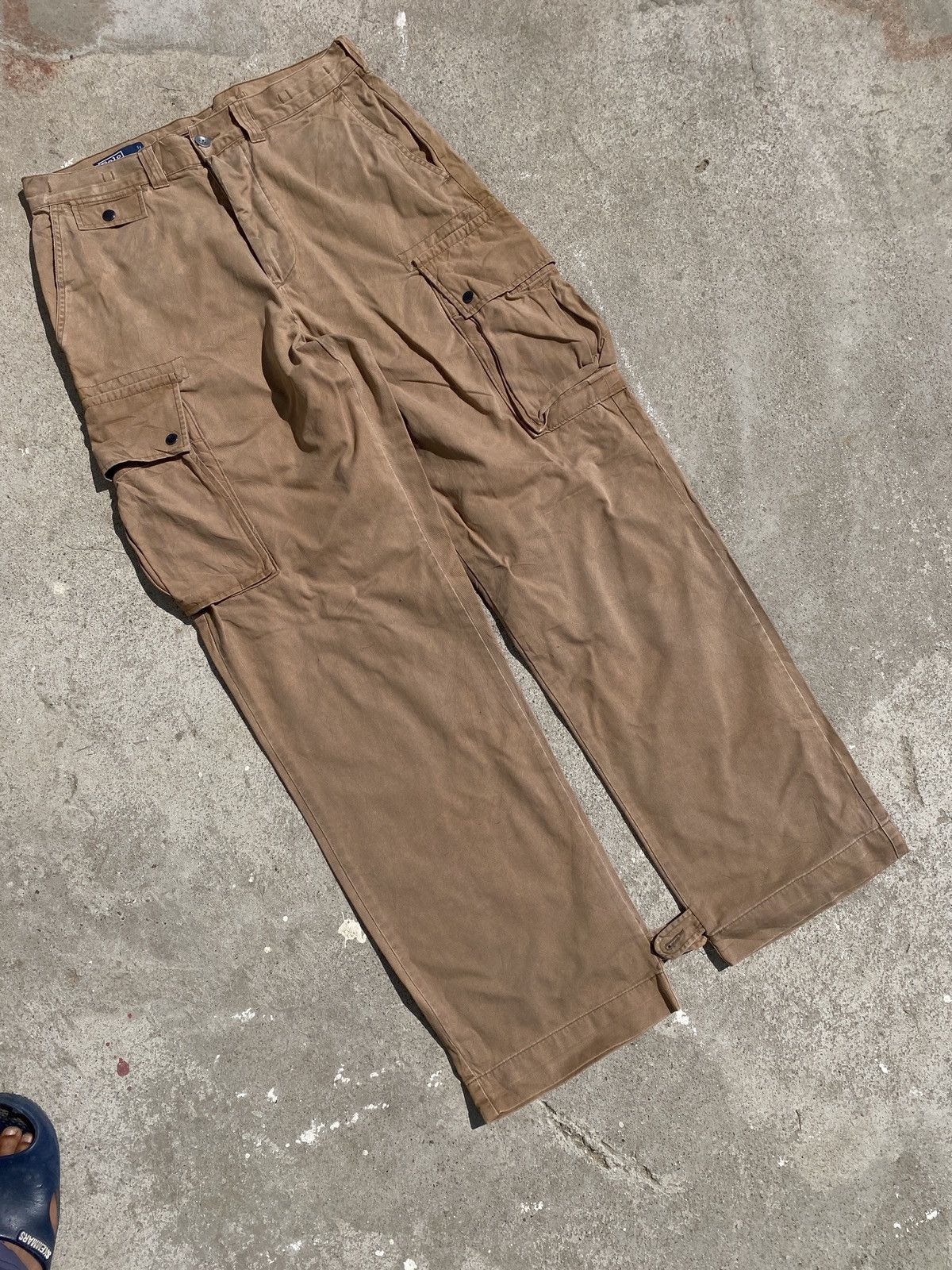 Polo Ralph Lauren × Vintage Vintage Y2k Polo Ralph Lauren Cargo Pants Size US 34 / EU 50 - 5 Thumbnail