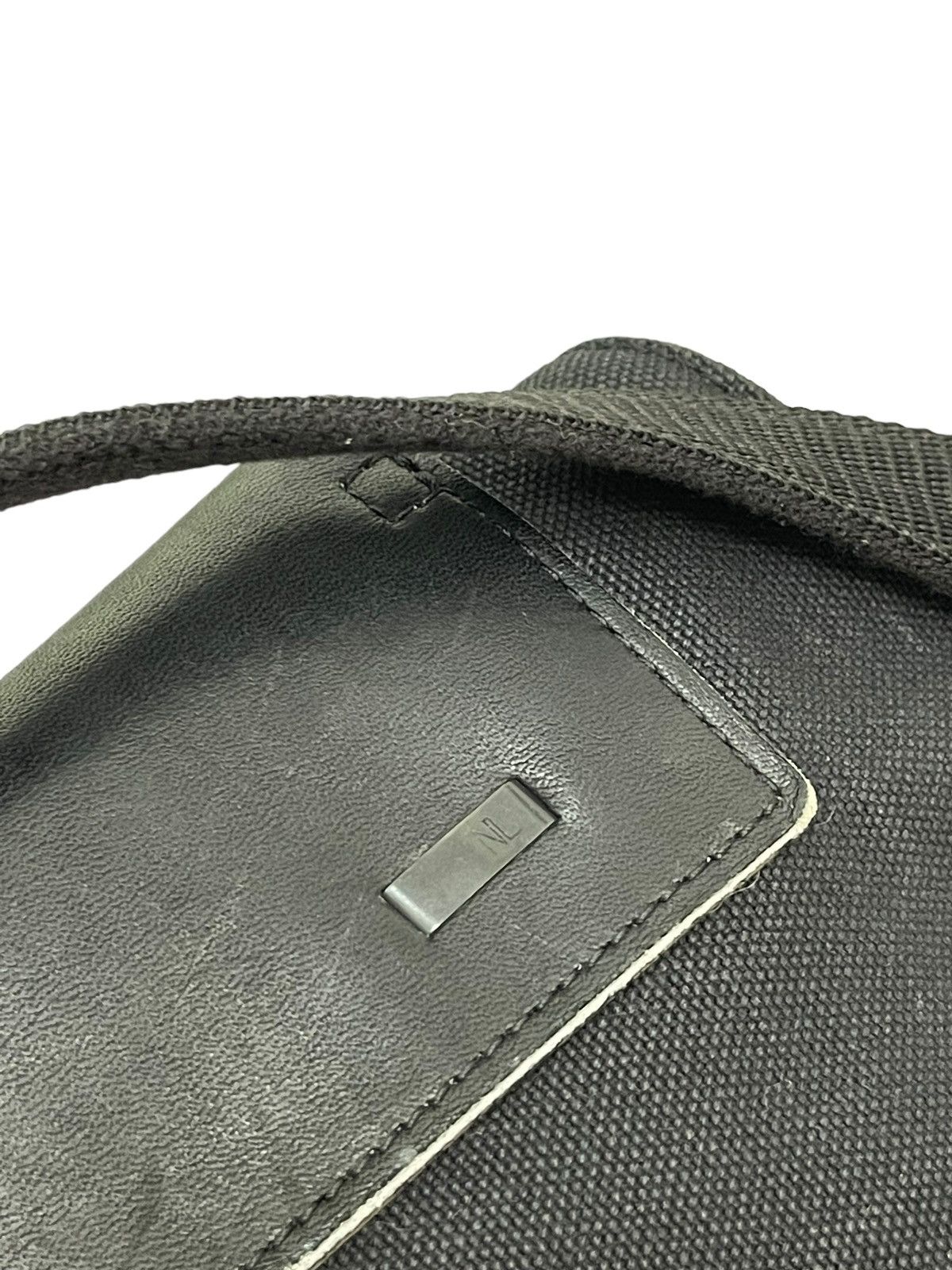Japanese Brand Rucksack Backpack Unknown Leather Cotton Canvas Bag 3🟩 Size ONE SIZE - 15 Thumbnail