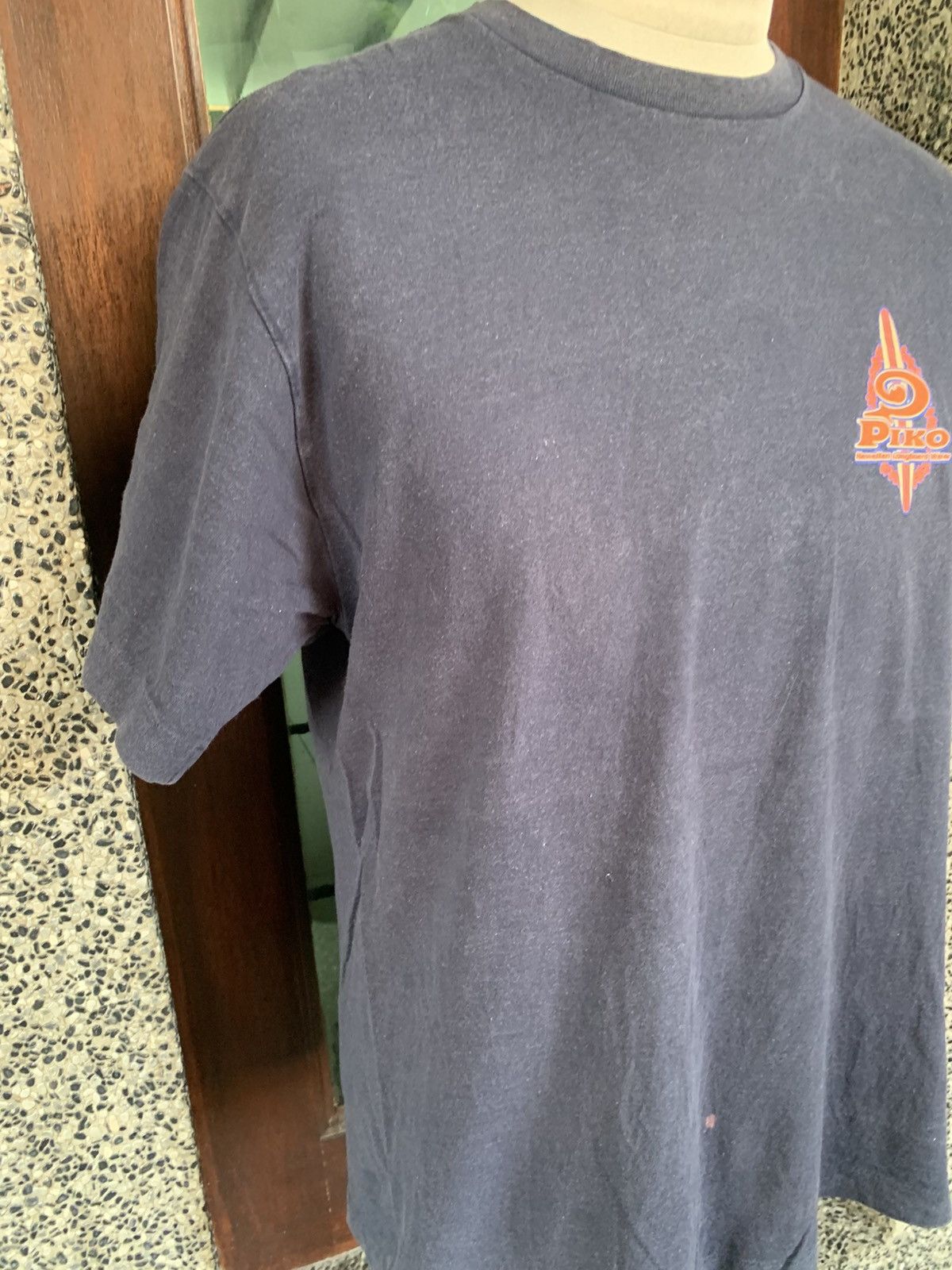 Vintage Vintage 90s Piko Hawaiian Longboard Wear/ Surfing T Shirt Size US L / EU 52-54 / 3 - 5 Thumbnail