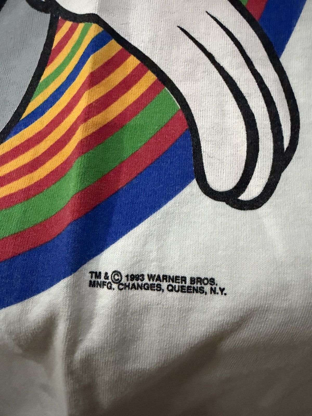 Changes Vintage 1993 Bugs Bunny Hip Hop Tee Size US M / EU 48-50 / 2 - 2 Thumbnail