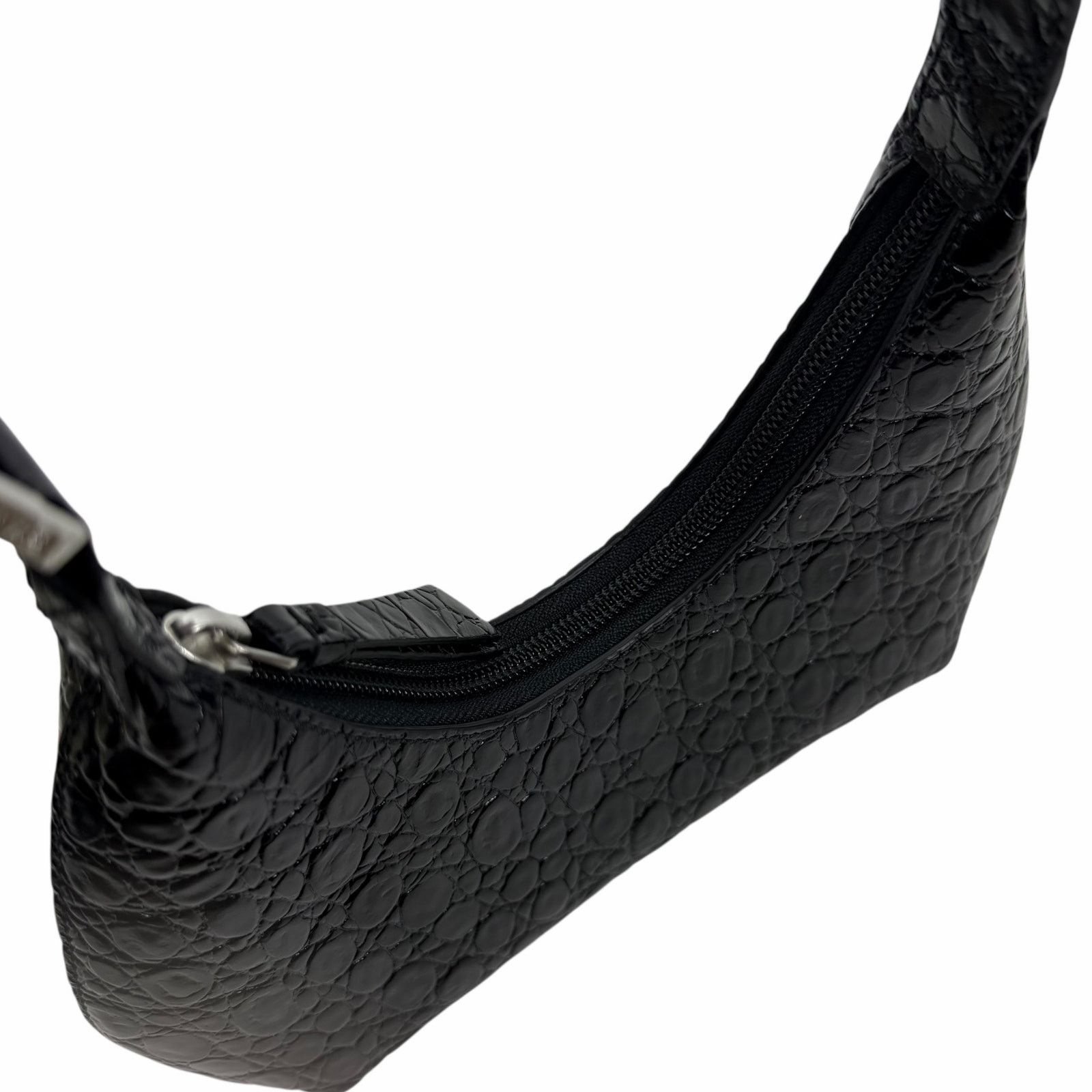 By Far By Far Baby Amber Bag Black Circular Leather Handbag Size ONE SIZE - 9 Thumbnail