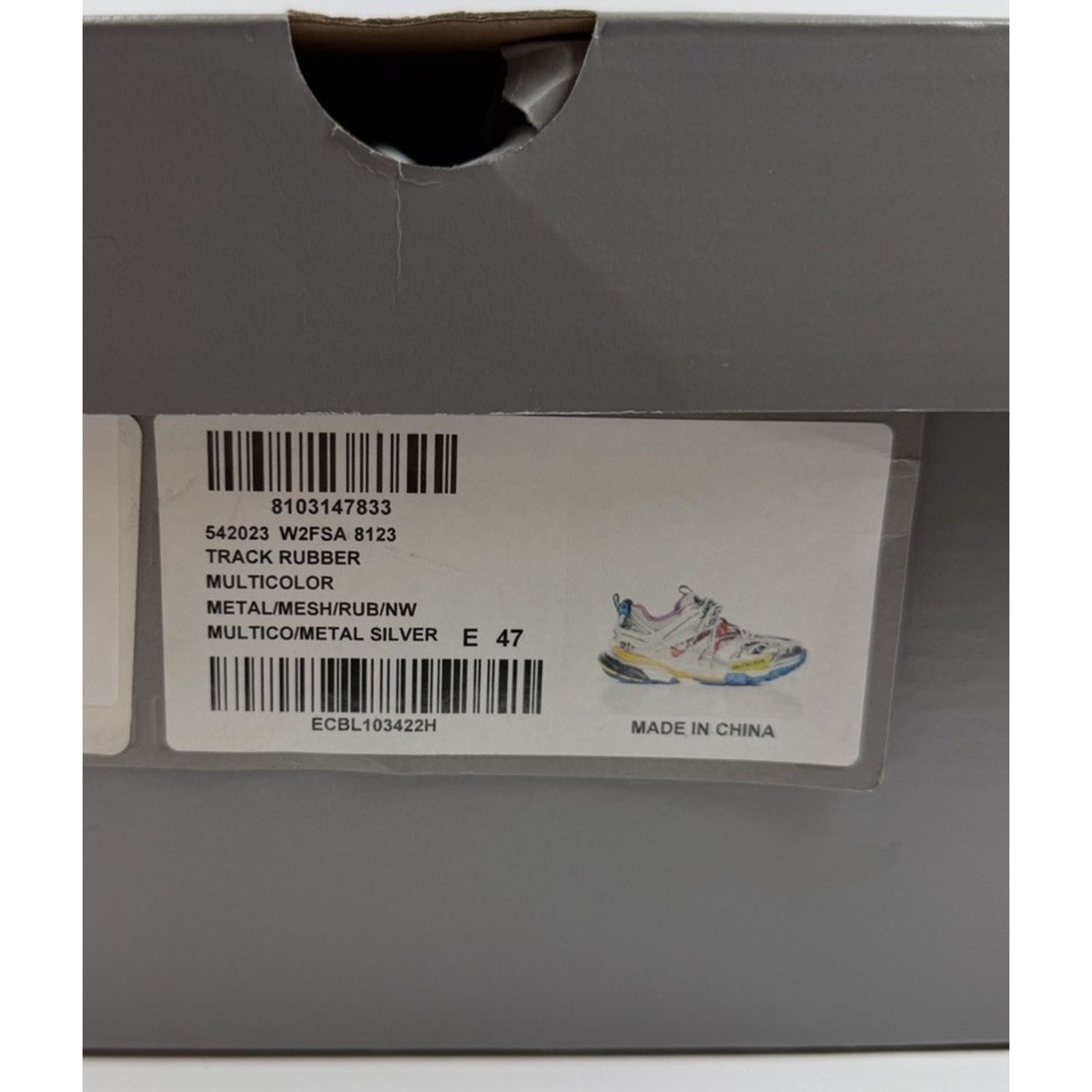 Balenciaga Size 47EU/14US - Balenciaga Track Multicolor NEW! Size US 14 / EU 47 - 7 Thumbnail
