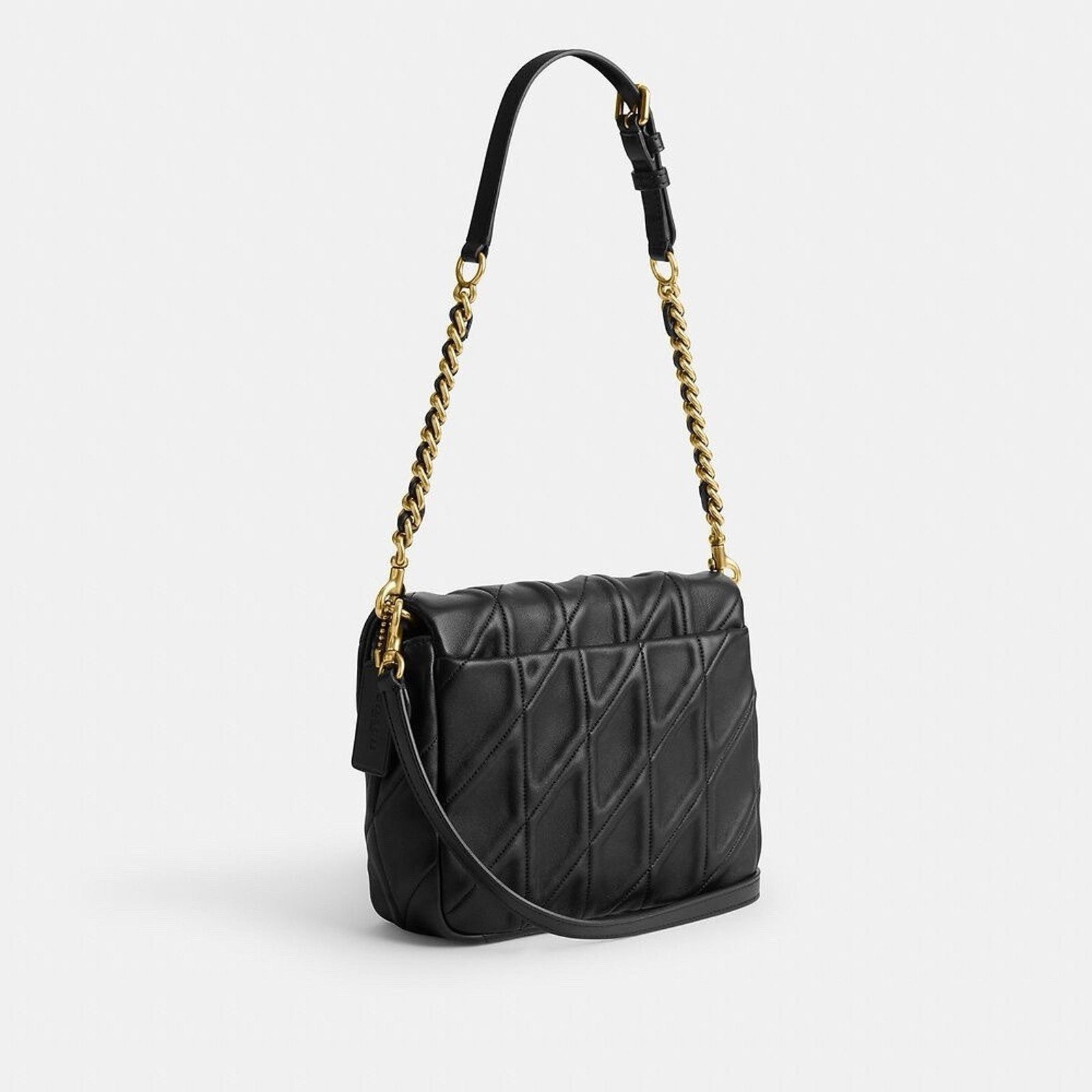 Coach NWT COACH Times Square Tabby Shoulder Bag CW629 Black Size ONE SIZE - 11 Thumbnail
