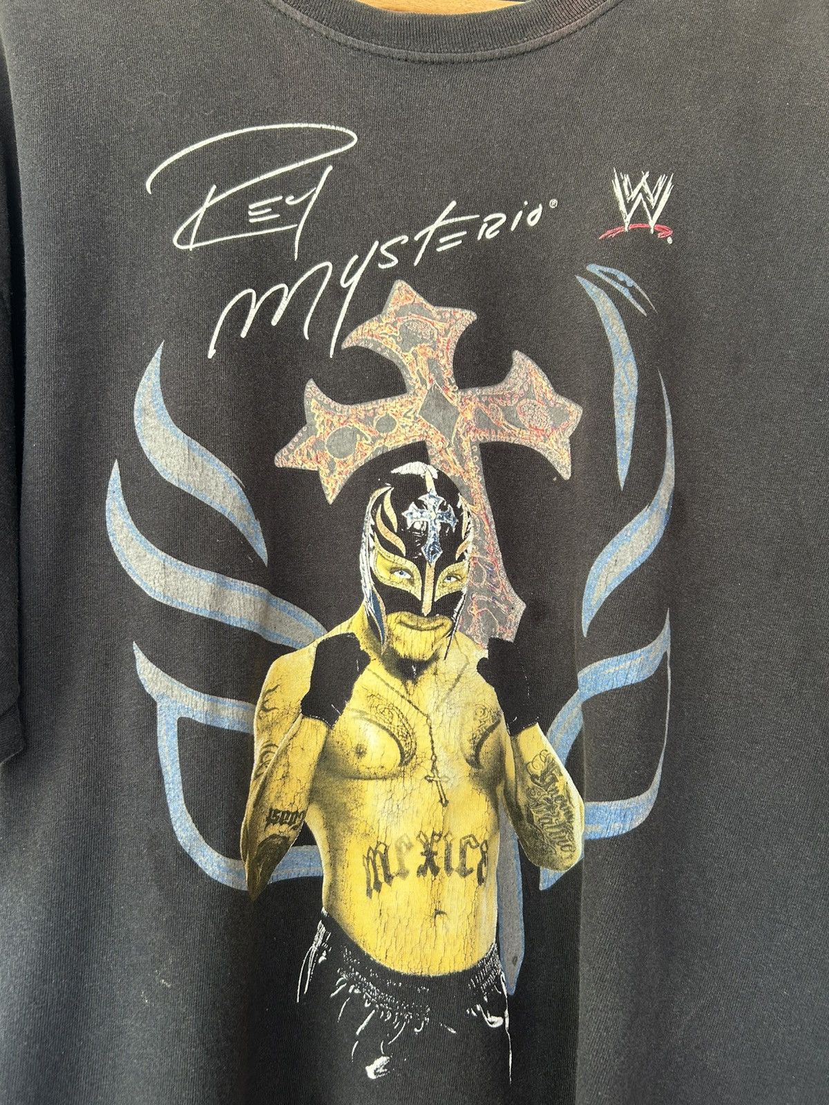 WWE rey mysterio shirt wwe Size US XL / EU 56 / 4 - 2 Thumbnail