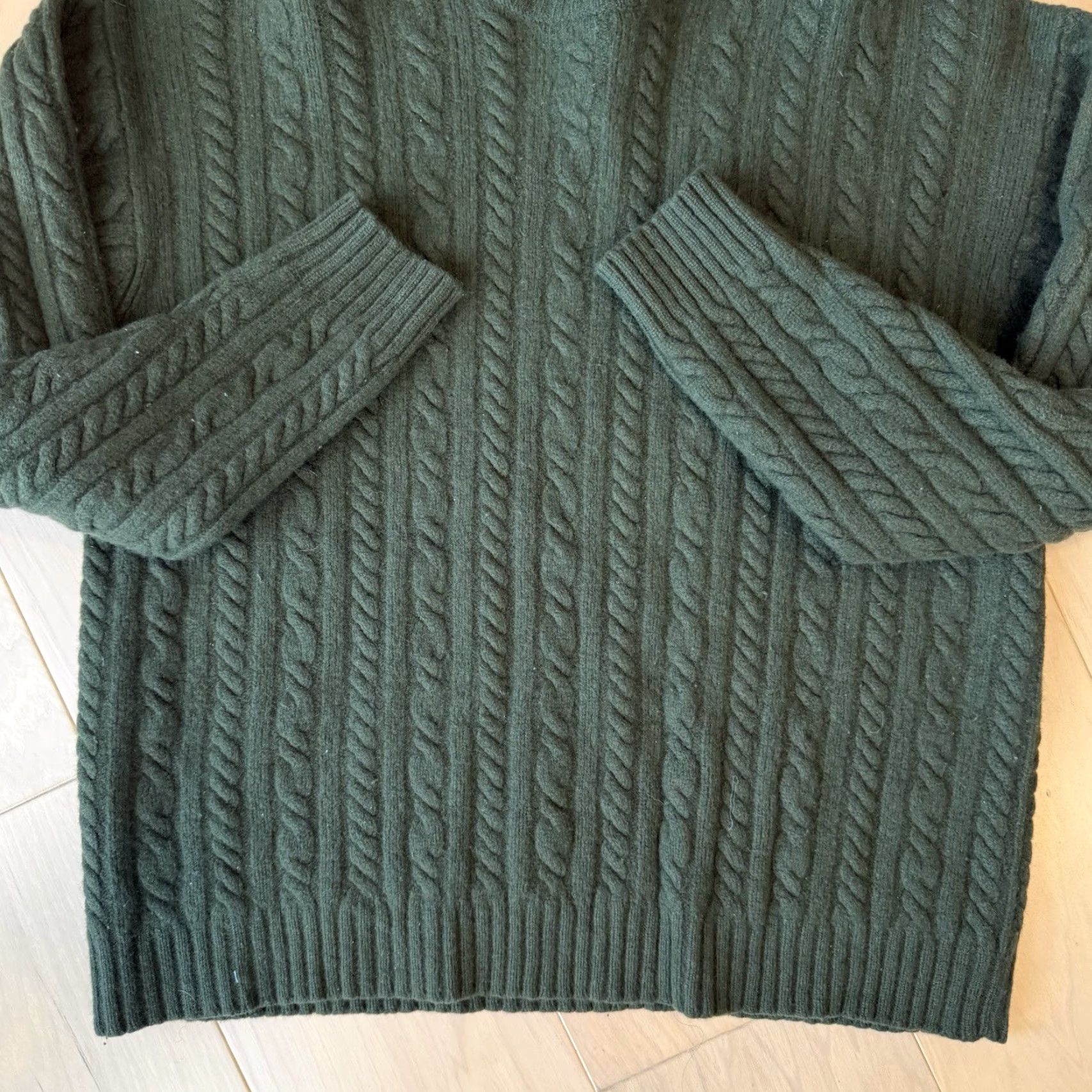 J.Crew VINTAGE J.CREW Wool Sweater XL Green Oarsman Minimalist 90s Hip Hop Hippie Hipster Nature Outdoor American Crew Neck Pullover Knit Shirt Mens Size US XL / EU 56 / 4 - 6 Thumbnail