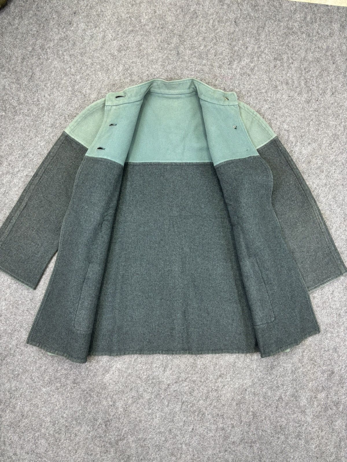 Christian Dior Monsieur Vintage Dior Two Tones Wool Coat F694 Size L / US 10 / IT 46 - 18 Thumbnail