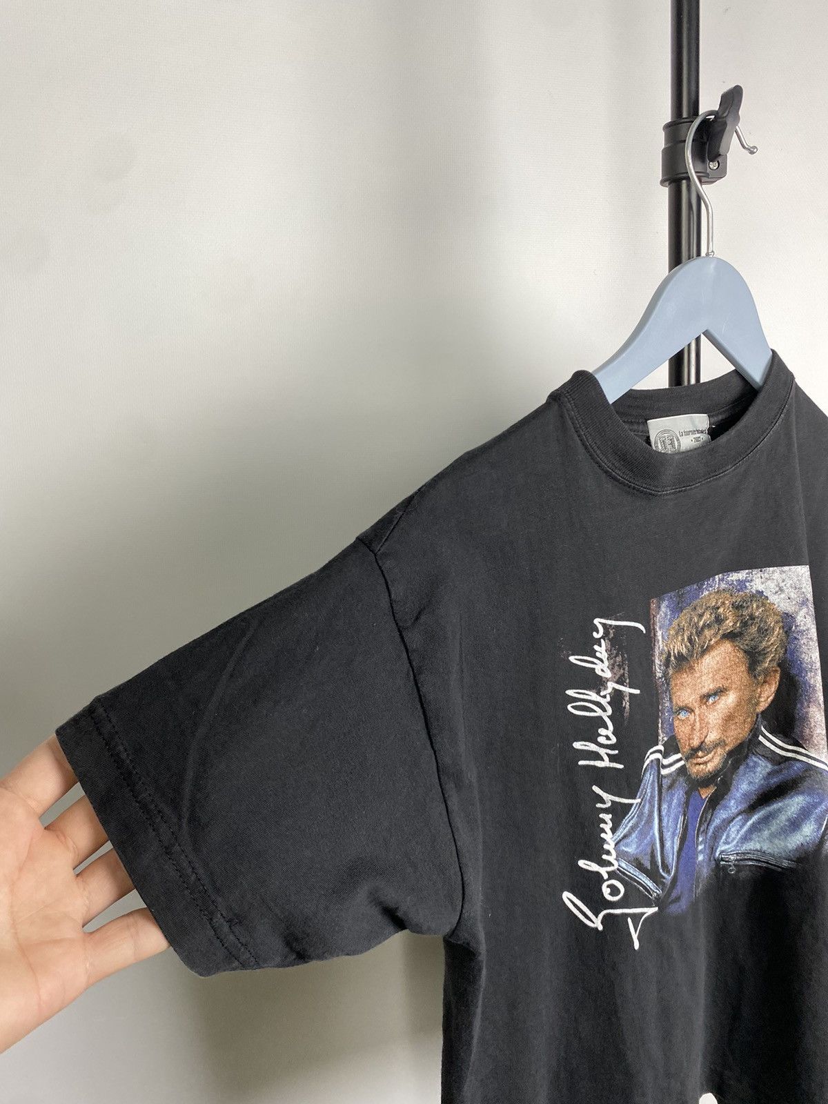 Band Tees × Vintage Johnny Hallyday 2003 Logo Tee T Shirt Vintage Size US XS / EU 42 / 0 - 7 Thumbnail