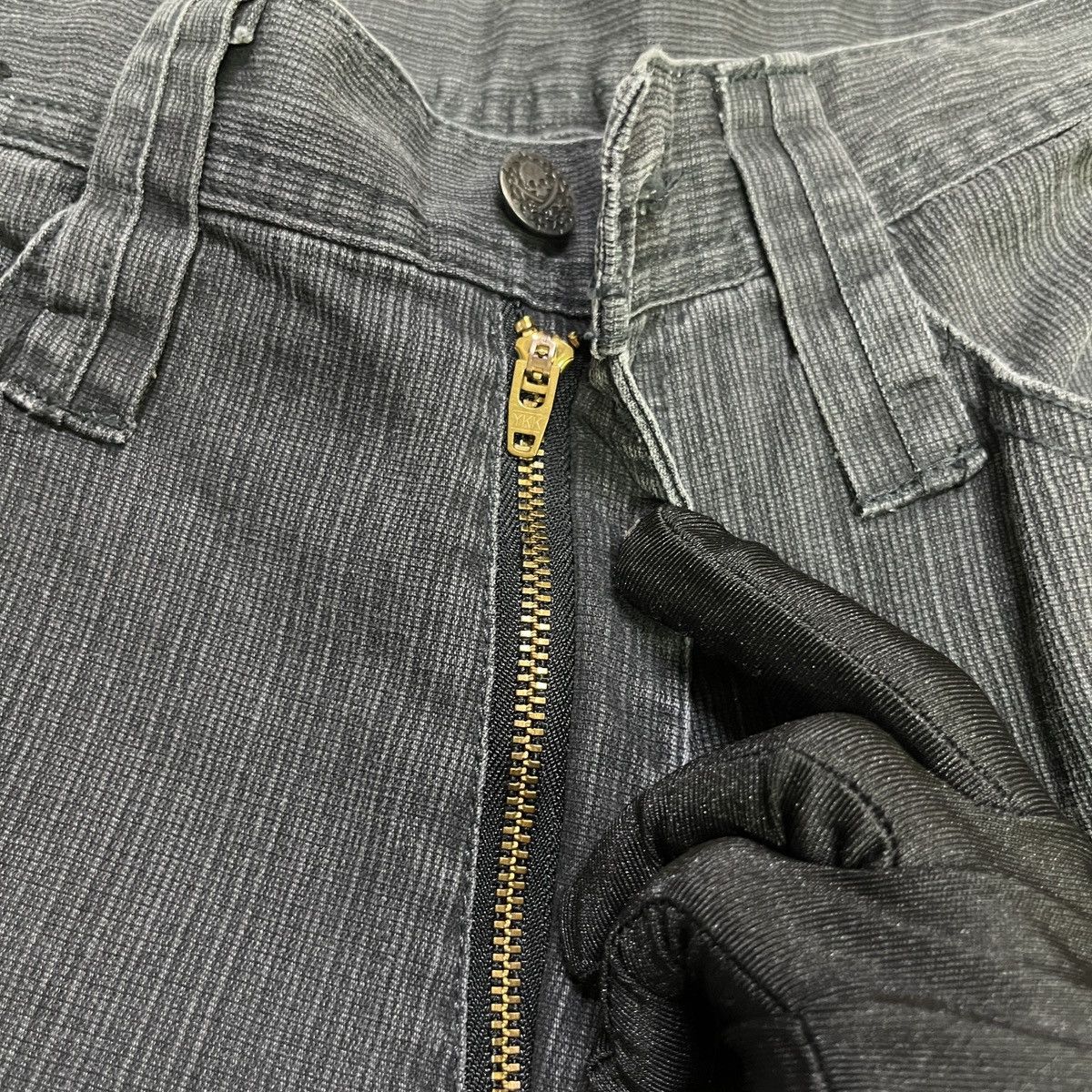 If Six Was Nine Vintage Dogman Punk Cargo Pants Size US 29 - 8 Thumbnail