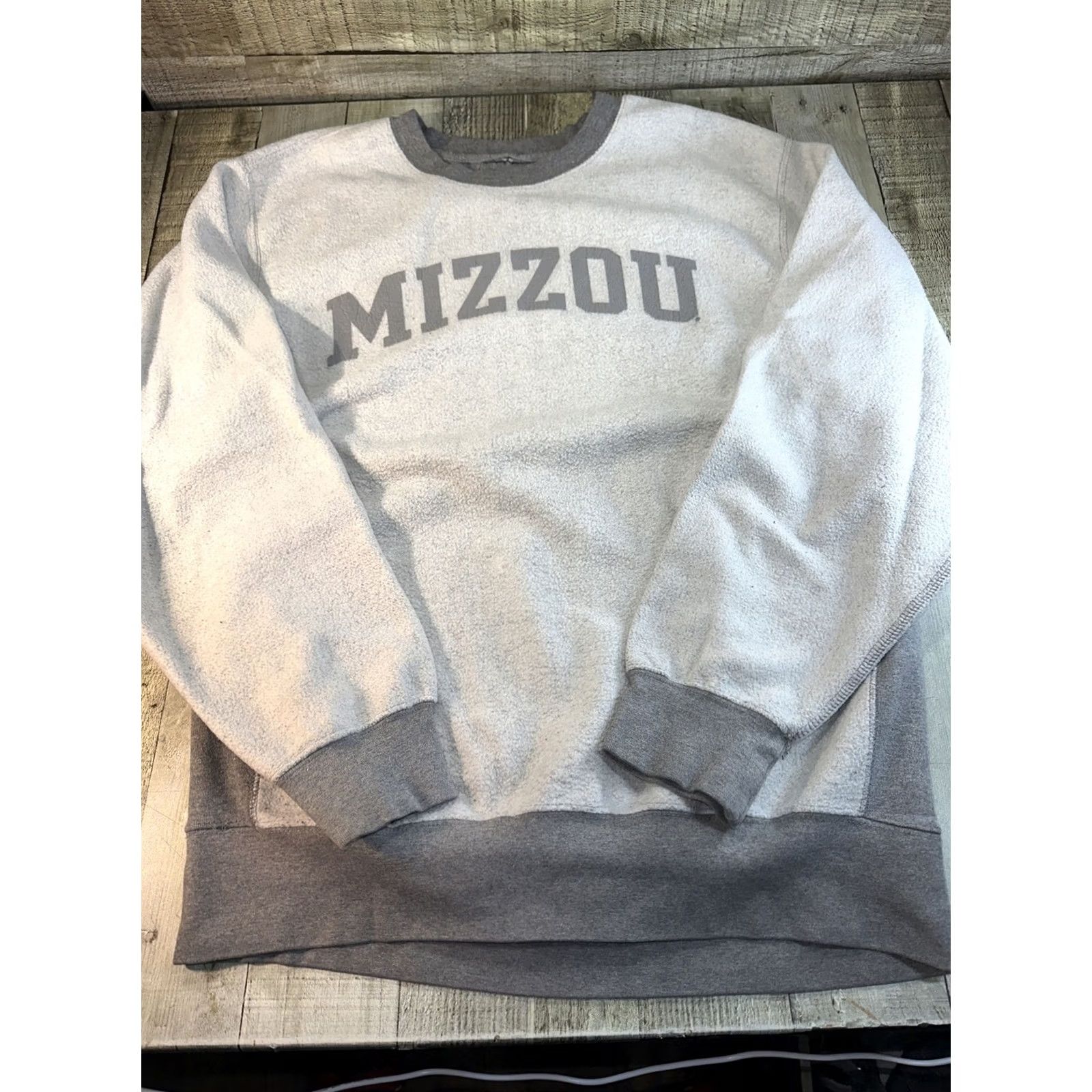 Greats Mizzou Sweater Pullover Men L Gray Size Large Size US L / EU 52-54 / 3 - 2 Thumbnail