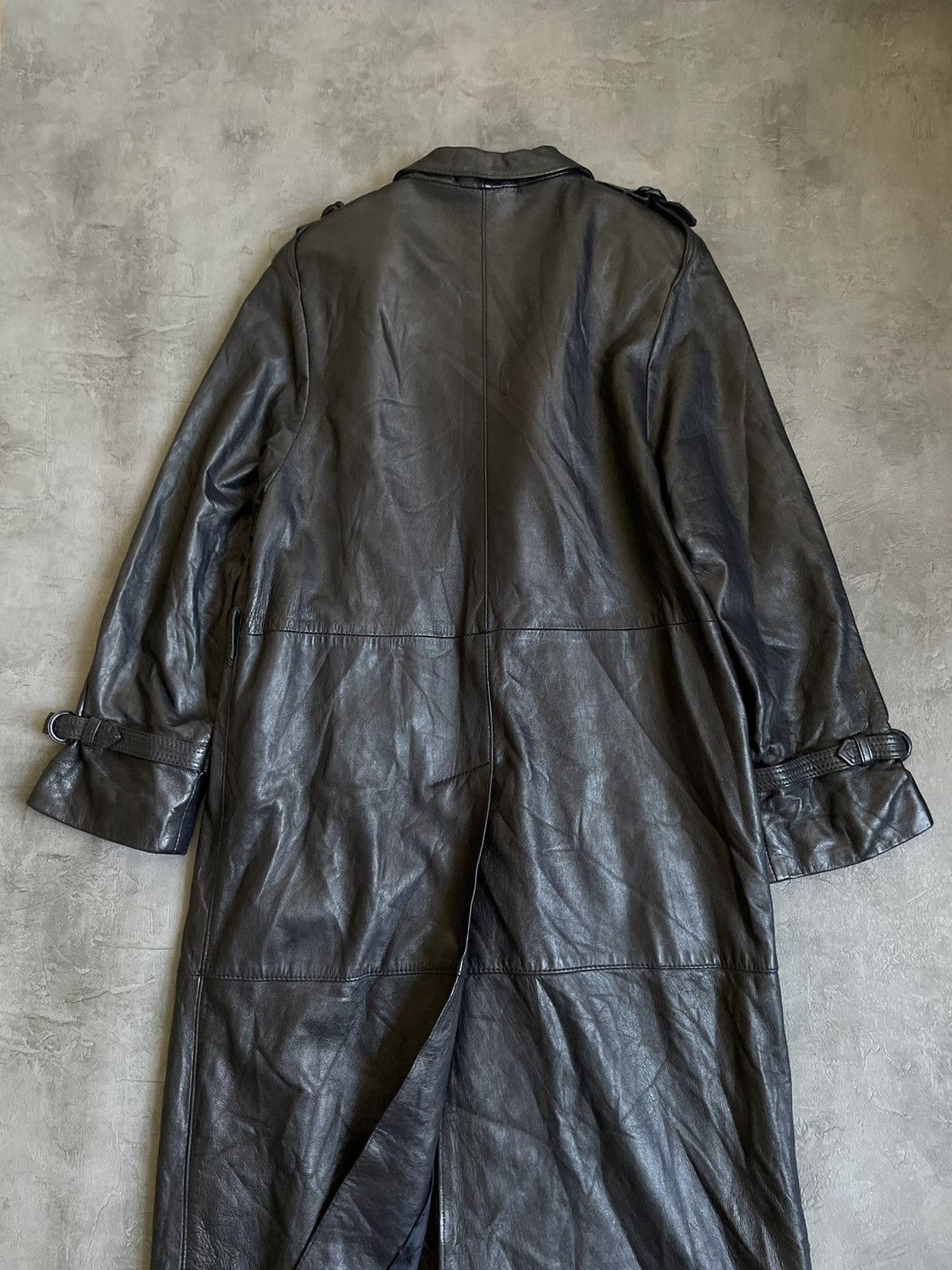 Vintage Vintage Creation Berolina Berlin Leather Jacket 90s Size L / US 10 / IT 46 - 4 Thumbnail