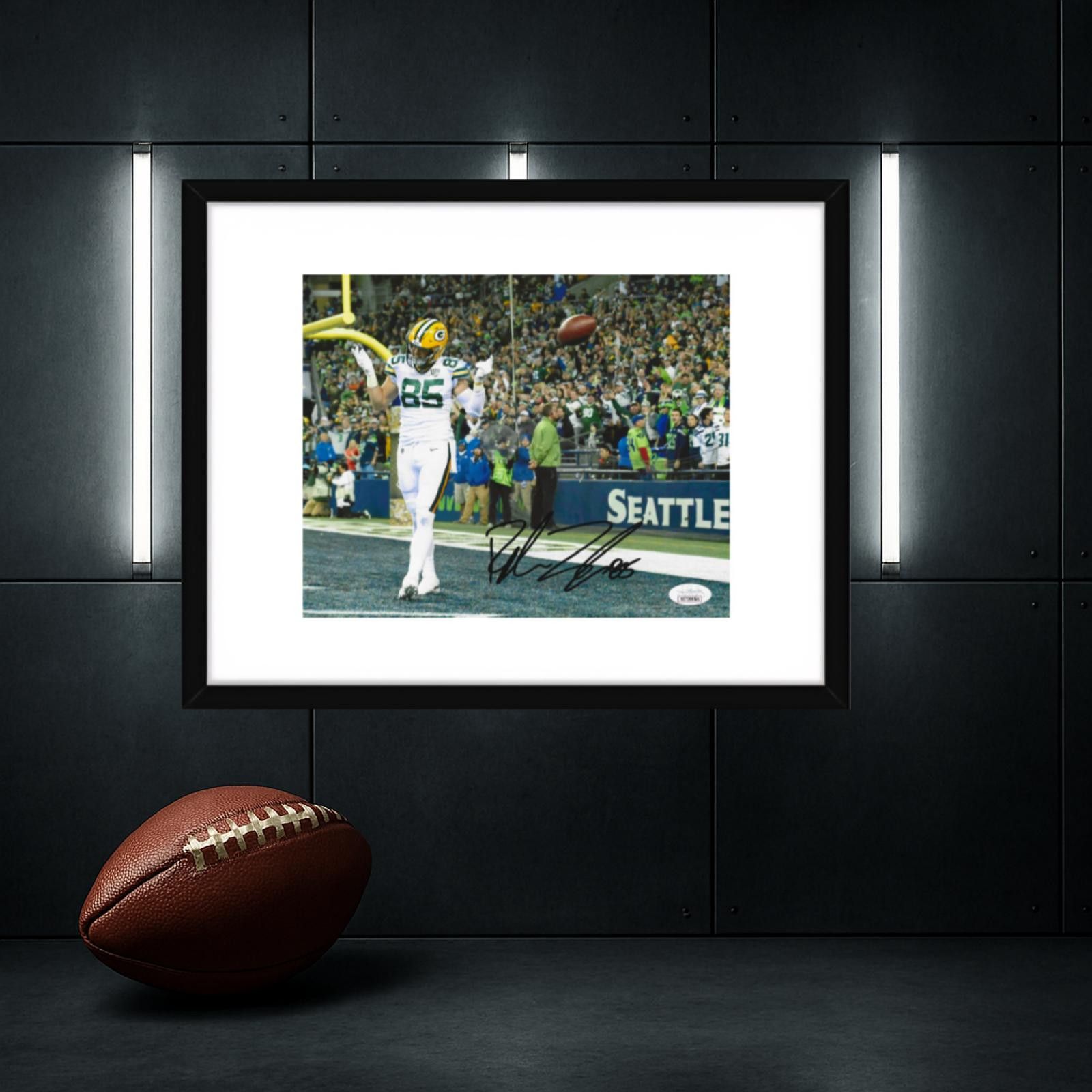 Other Robert Tonyan Packers Signed 8x10 Photo coa W/Frame Size ONE SIZE - 1 Thumbnail