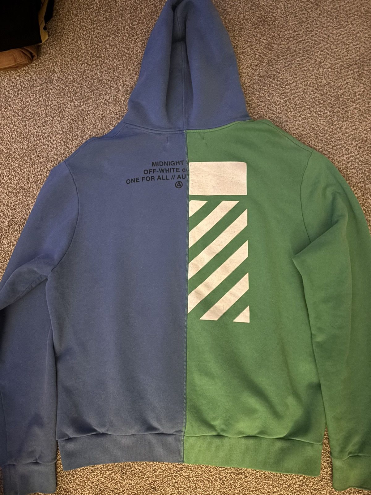 Midnight Studios × Off-White Off White Midnight Studios split hoodie Size US L / EU 52-54 / 3 - 2 Thumbnail