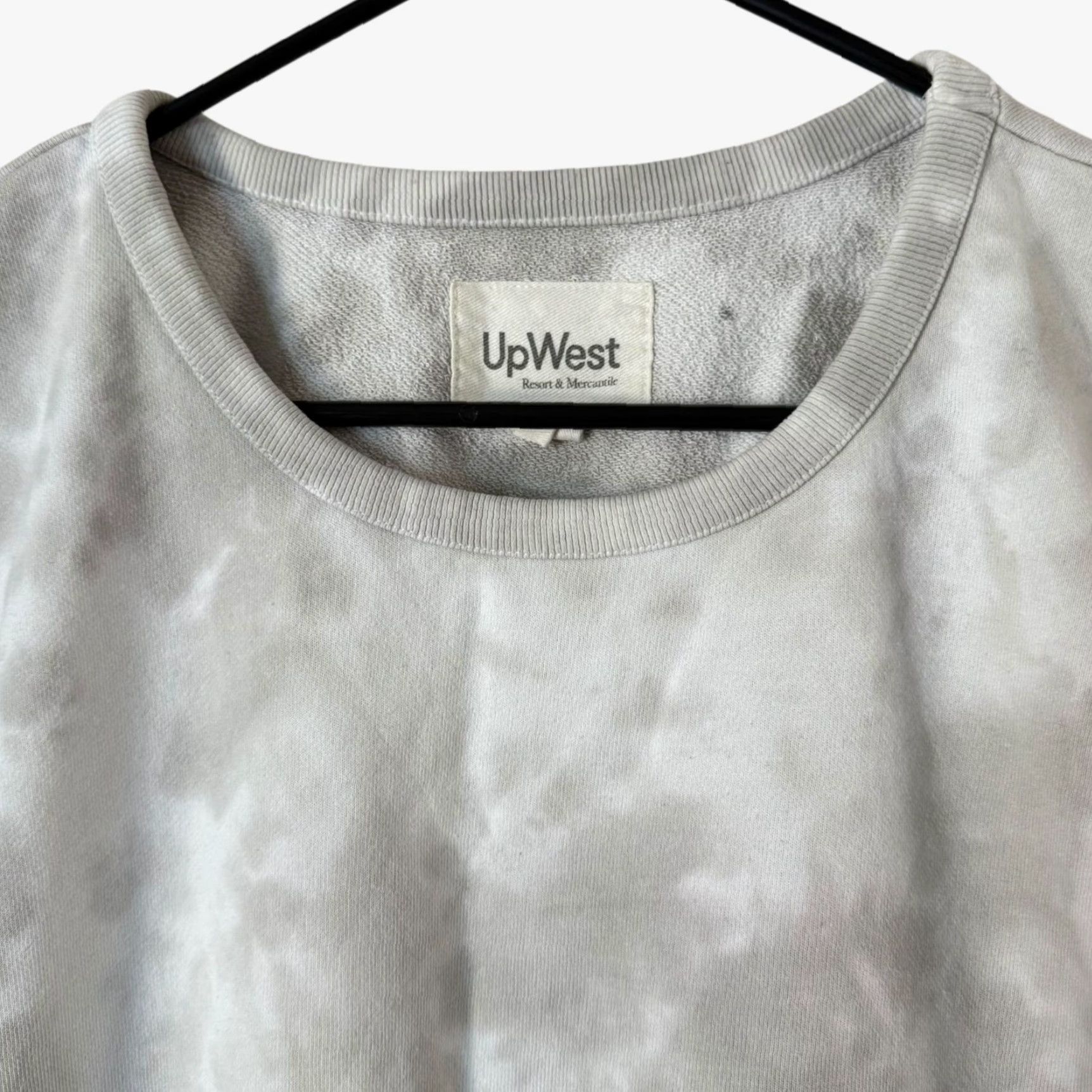 Vintage VINTAGE UpWest Tie-Dye Crewneck Sweatshirt Women's Small Gray Short Sleeve Pullover Casual Activewear Fall Spring Summer Outdoor Size S / US 4 / IT 40 - 5 Thumbnail
