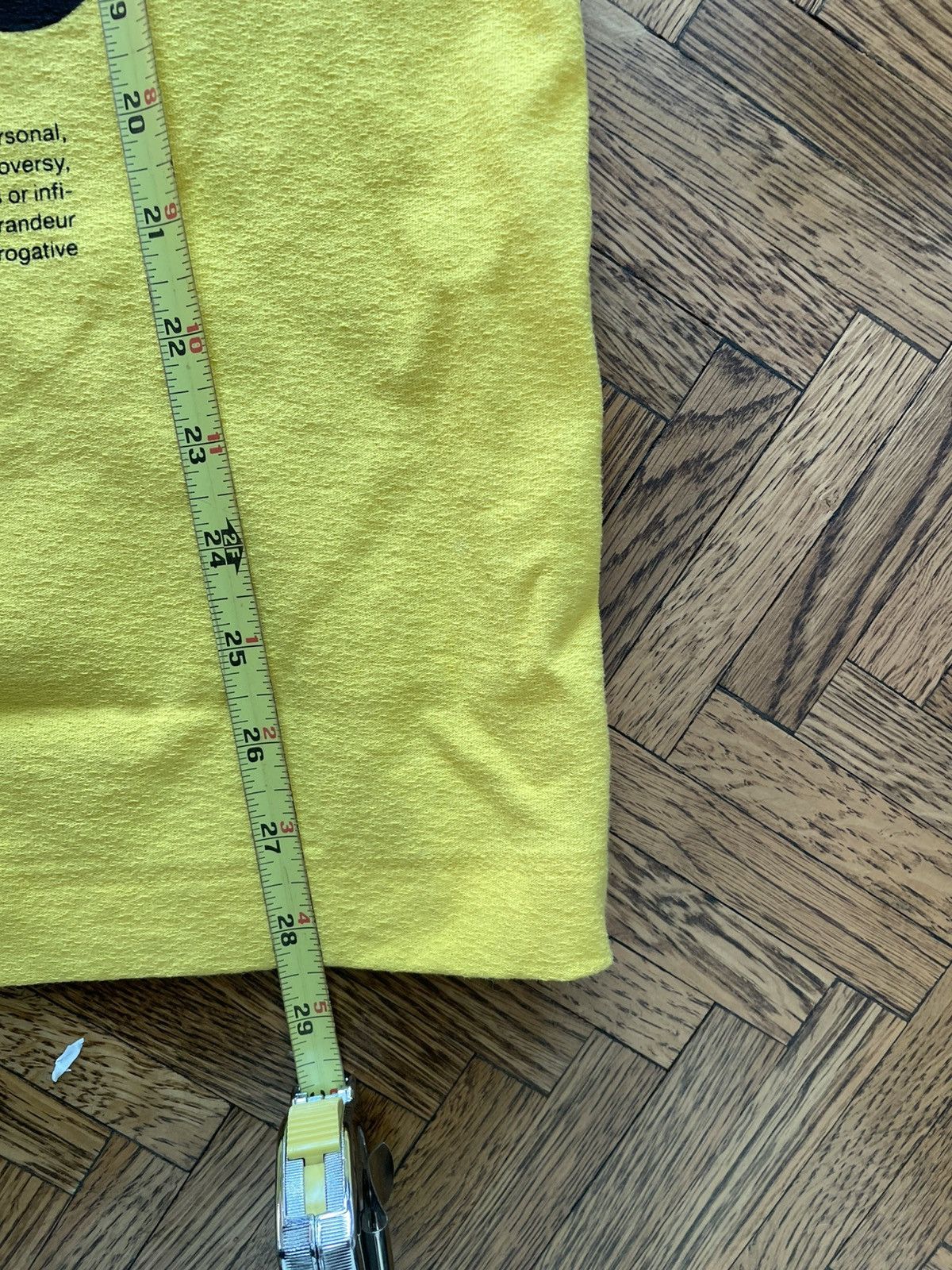 Purple Brand Purple Brand Yellow Connected and Infinitive Tee Size US S / EU 44-46 / 1 - 12 Thumbnail