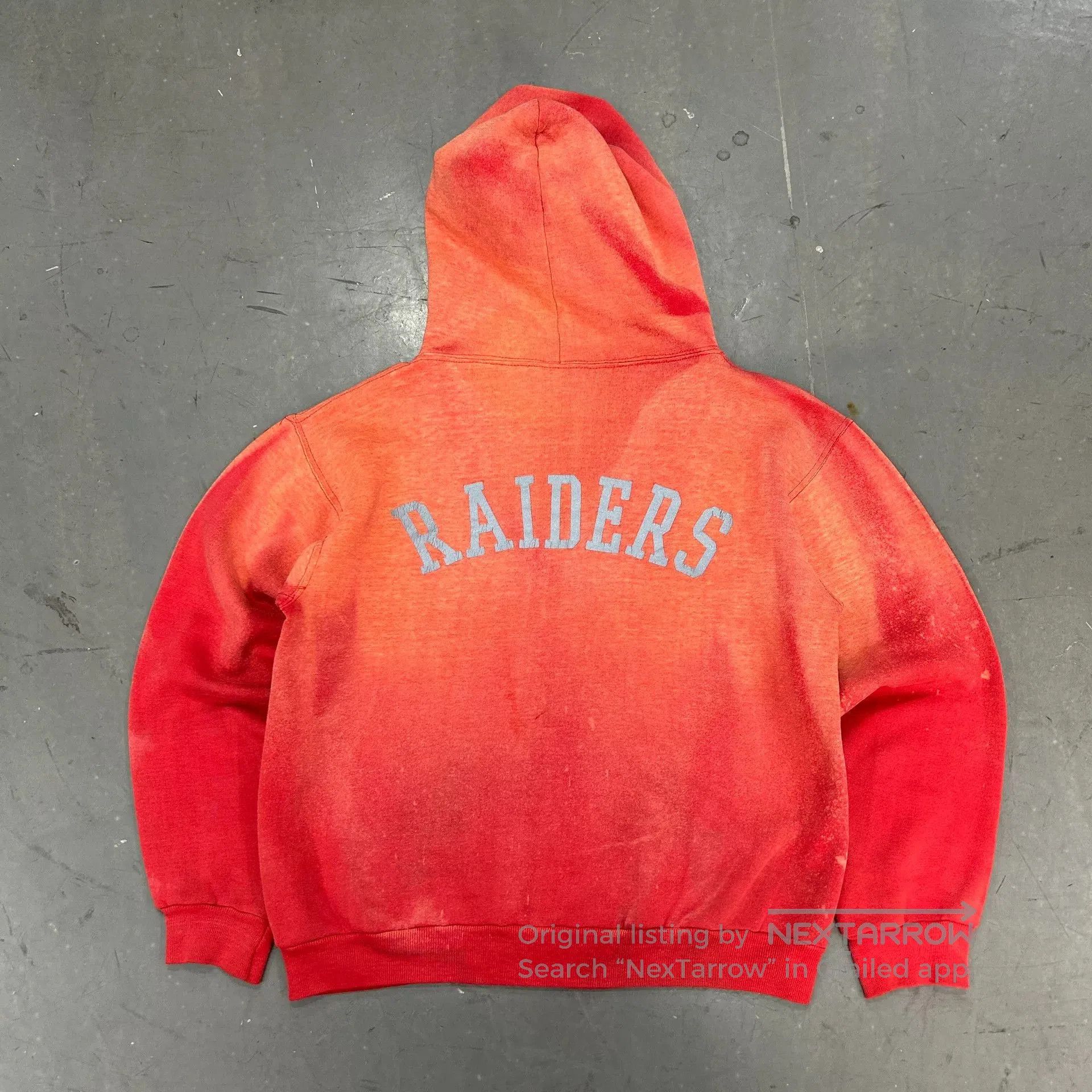 Vintage Vintage Russell 70s Sunfaded Hoodie. Size US XL / EU 56 / 4 - 4 Thumbnail