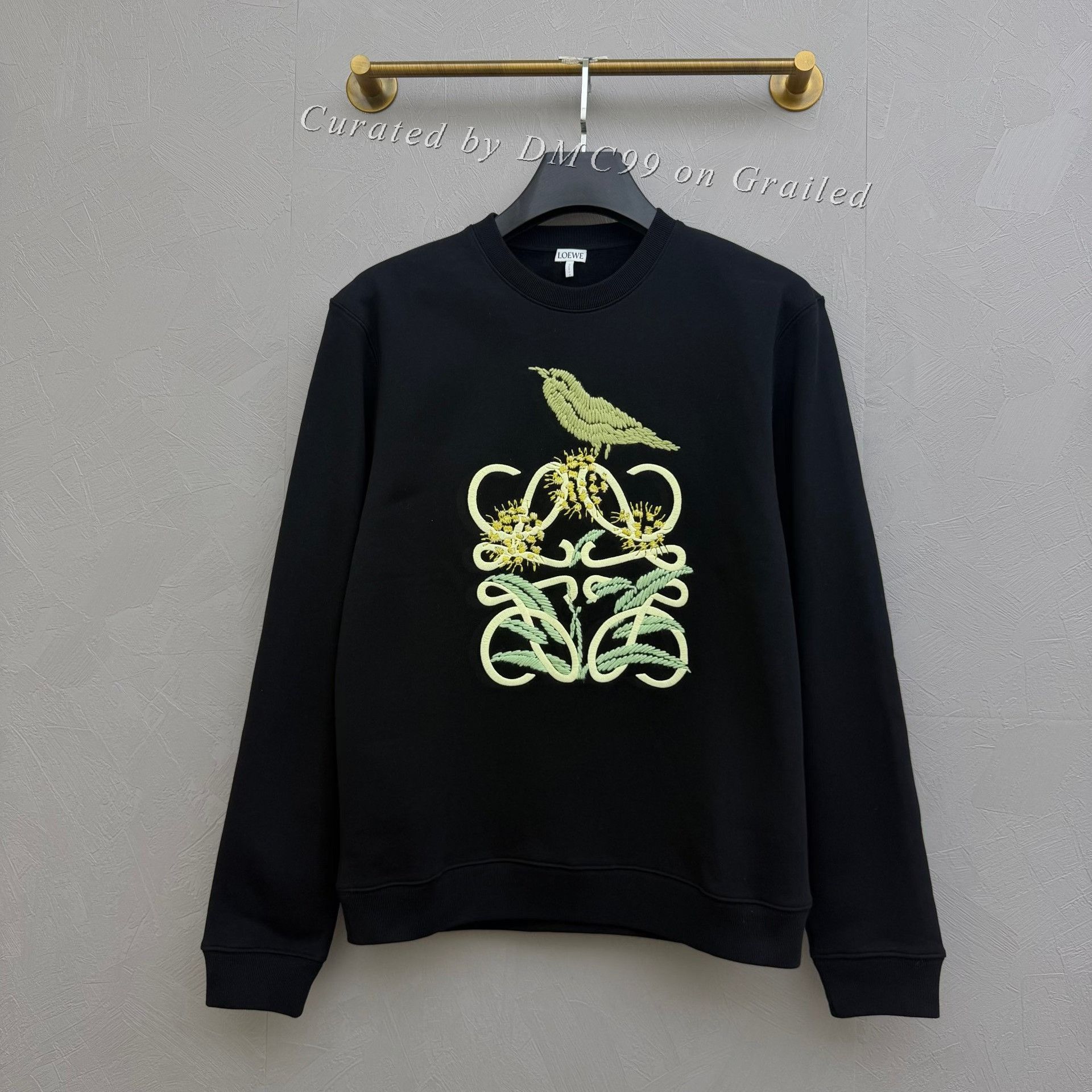 Loewe Loewe Embroidered Bird Logo Sweatshirt Size US M / EU 48-50 / 2 - 1 Thumbnail