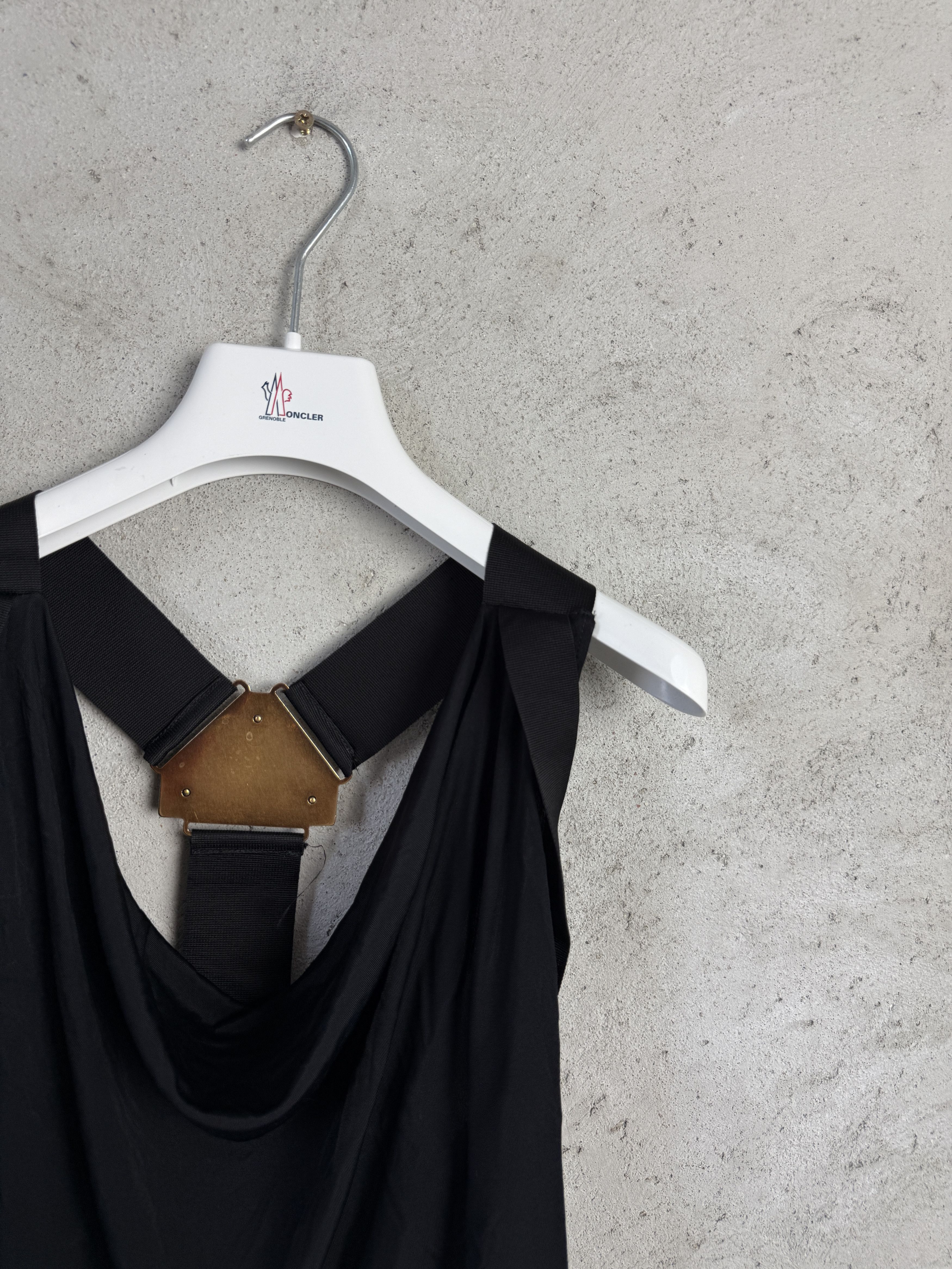 Versus Versace Versus Versace tank top blouse gold buckle Size S / US 4 / IT 40 - 2 Thumbnail