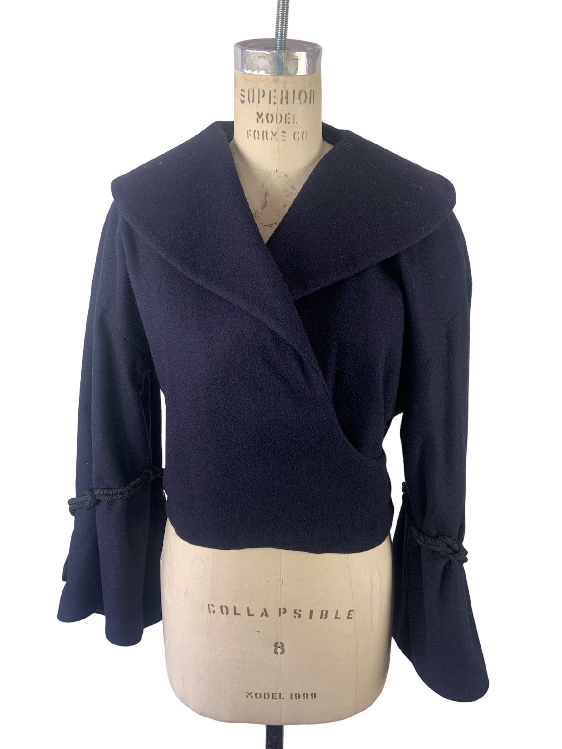 Other Mark Collection Wool Wrap Jacket Size M / US 6-8 / IT 42-44 - 1 Thumbnail