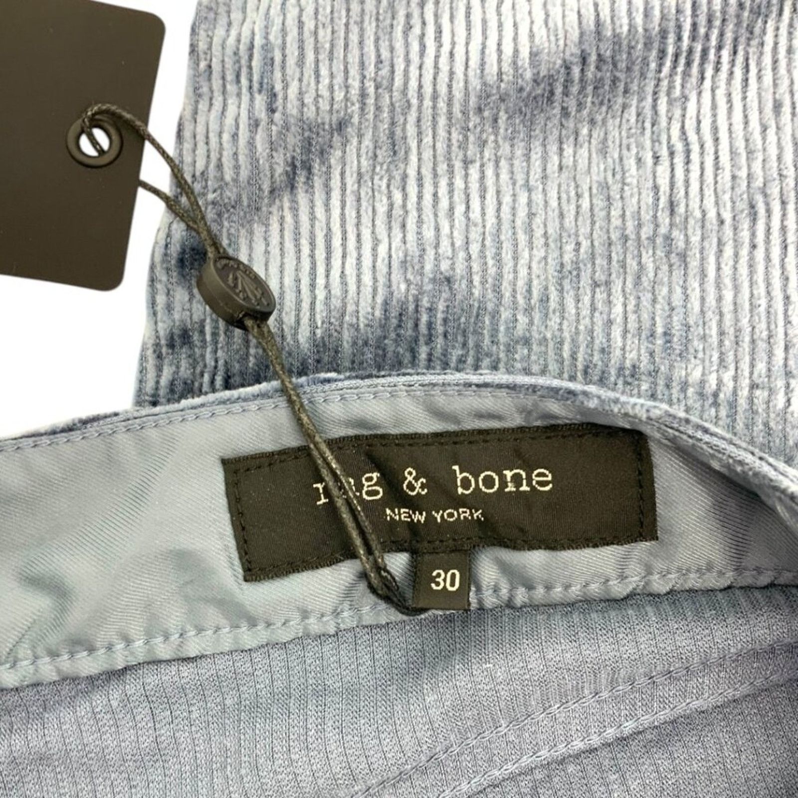 Rag & Bone Rag & Bone Rosa Crop Corduroy Pants Blue Sz 30 NWT $395 MSRP Size 30" / US 8 / IT 44 - 4 Thumbnail