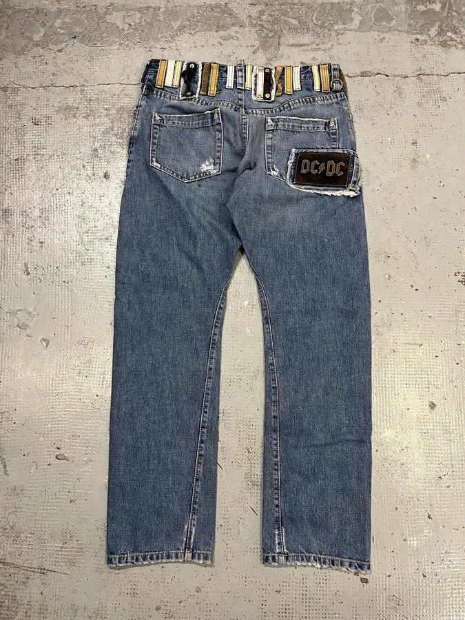 Dsquared2 SS2005 Dsquared2 DCDC Multi Belt Loop Blue Jeans Size US 32 / EU 48 - 9 Thumbnail