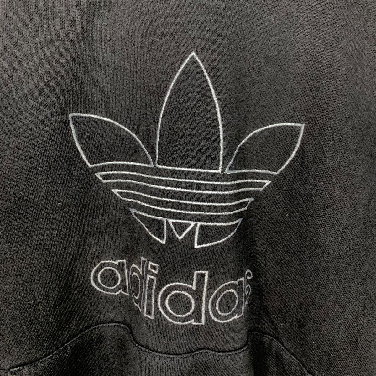 Adidas Vintage 90’s ADIDAS Big Logo Pullover Hoodies #3587-C164 Size US L / EU 52-54 / 3 - 9 Thumbnail